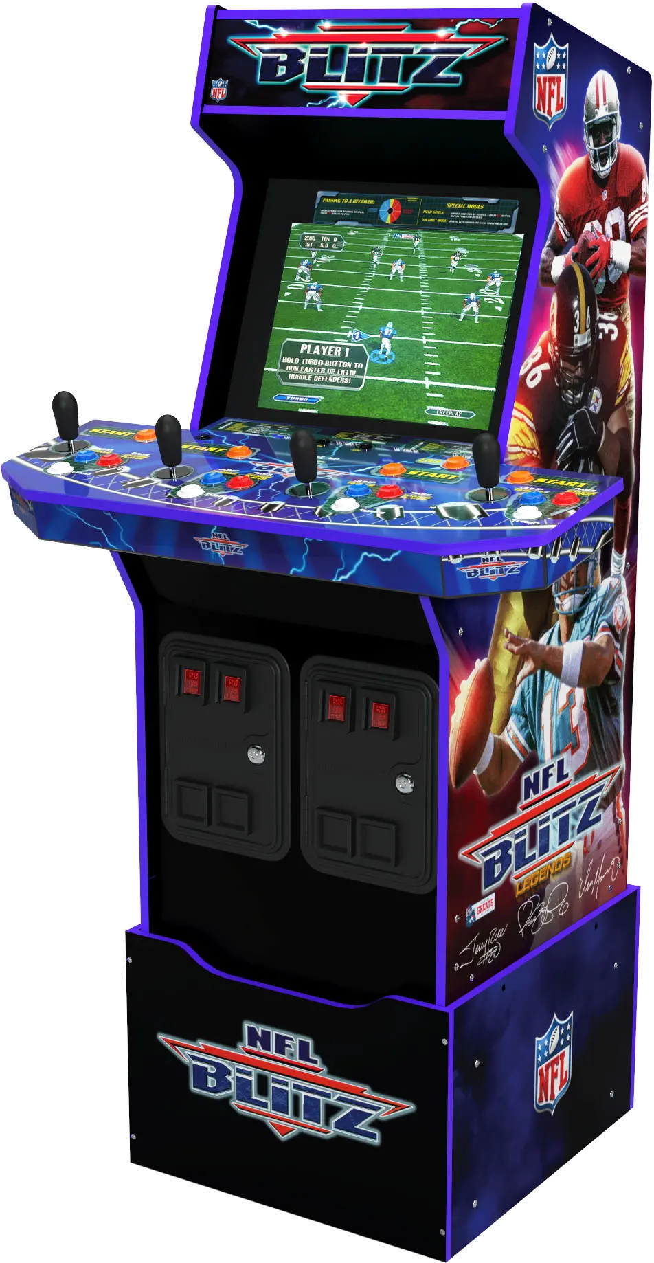 UPRIGHT/NFL-BLITZ Arcade1Up NFL Blitz 4-Player Arcade-1