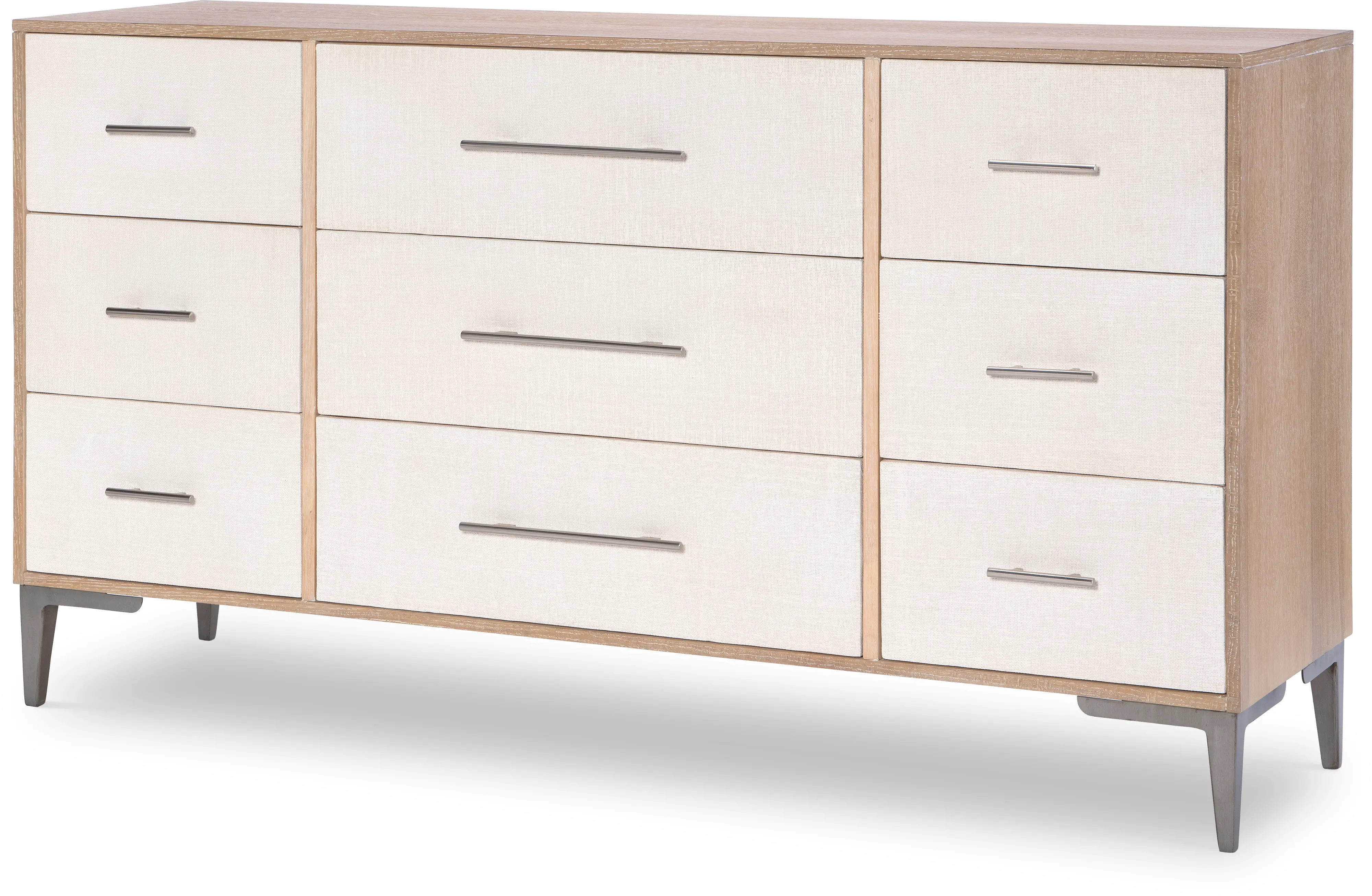 Biscayne Natural and Linen Dresser-1