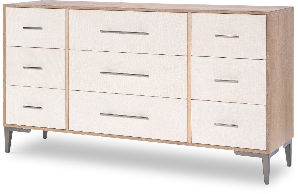 Biscayne Natural and Linen Dresser