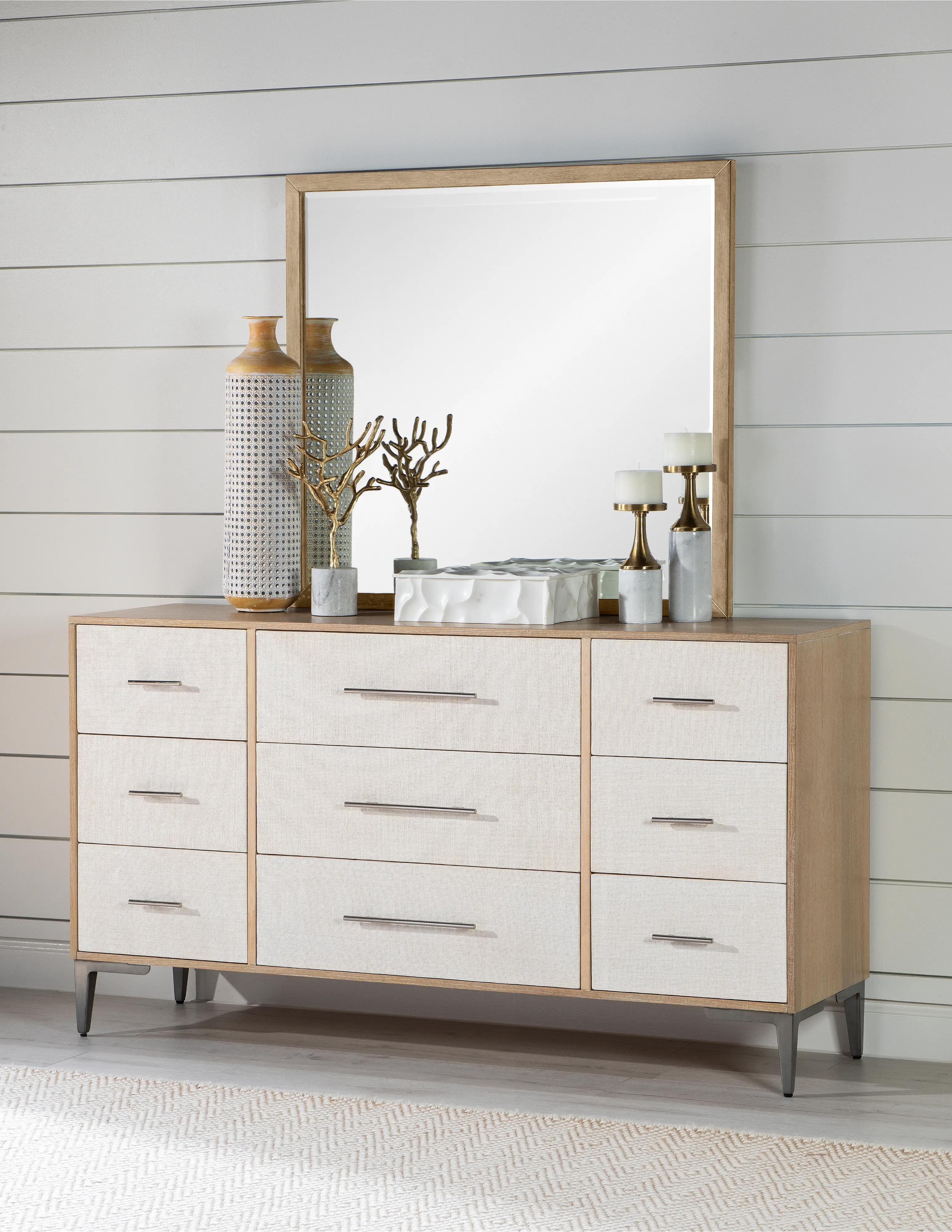 Biscayne Natural and Linen Dresser-3
