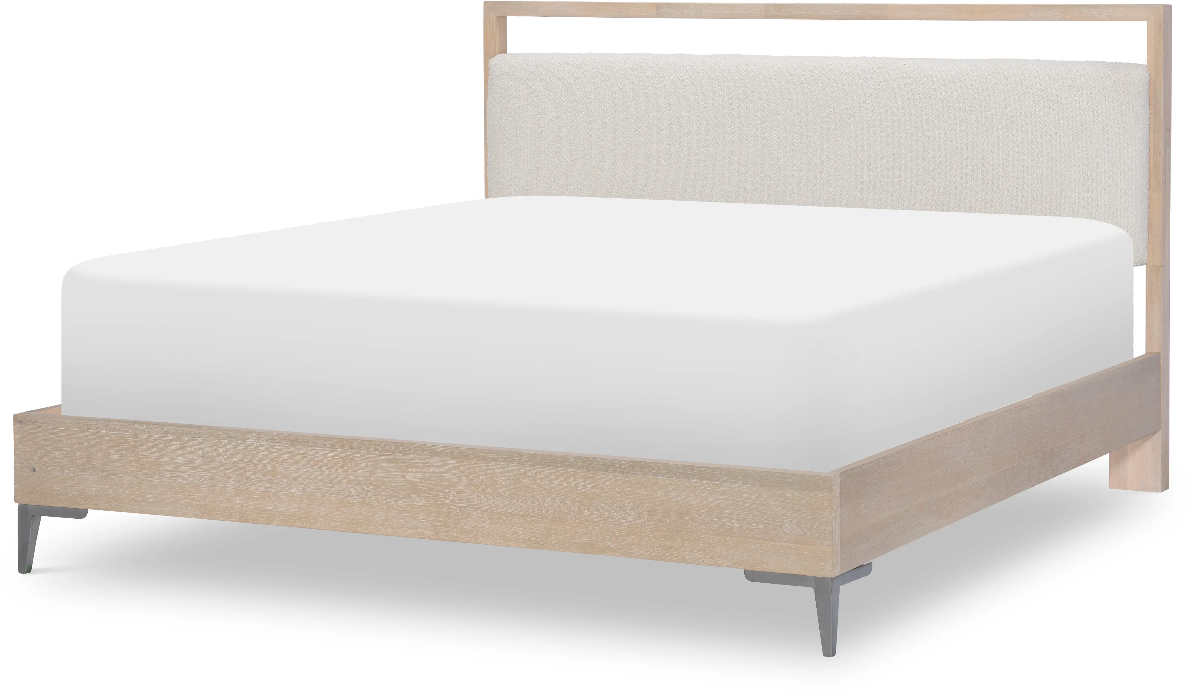 Biscayne Natural and Linen Queen Bed-3