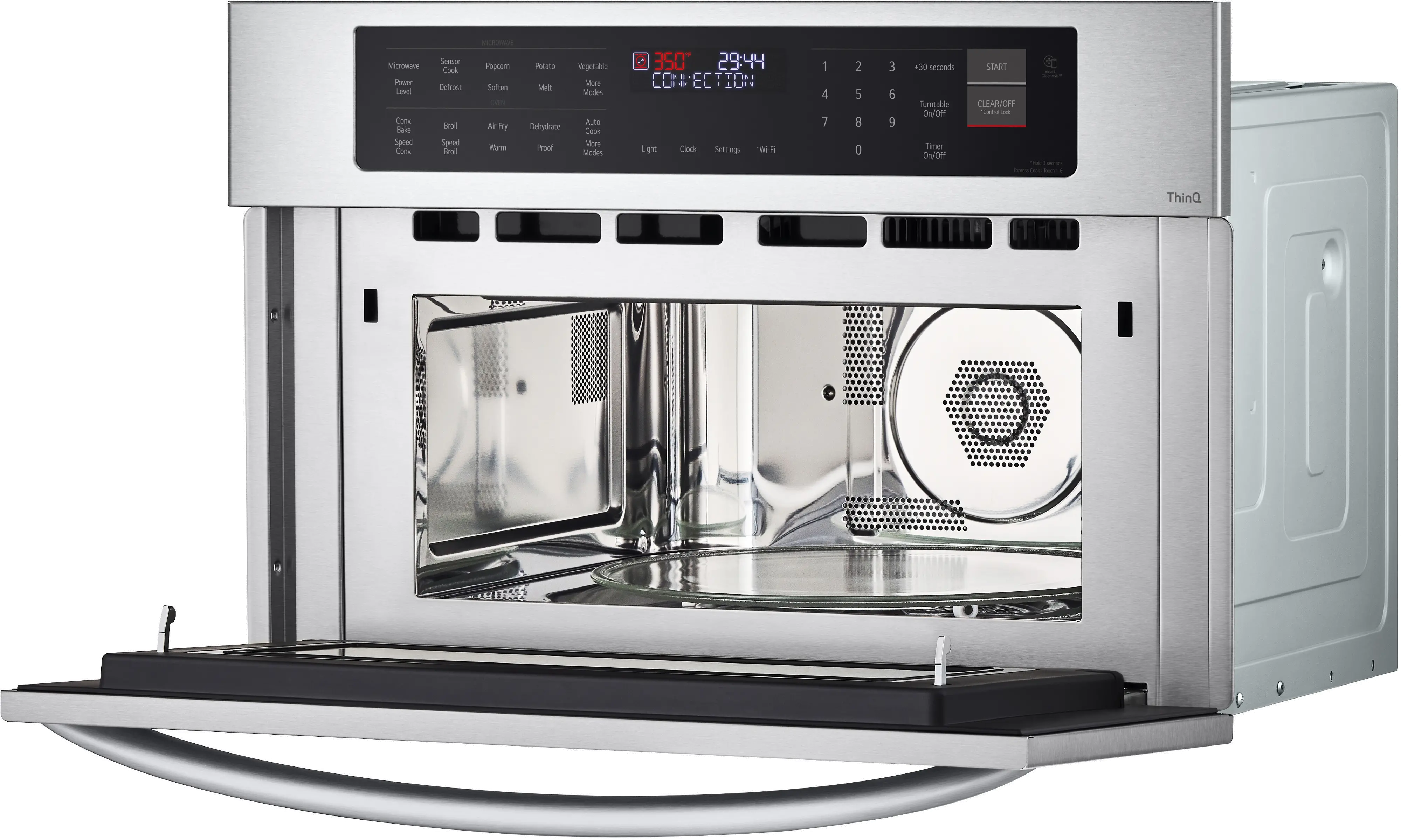 MZBZ1715S LG 1.7 cu ft Microwave and Speed Wall Oven - Stainless Steel 30 Inch-3