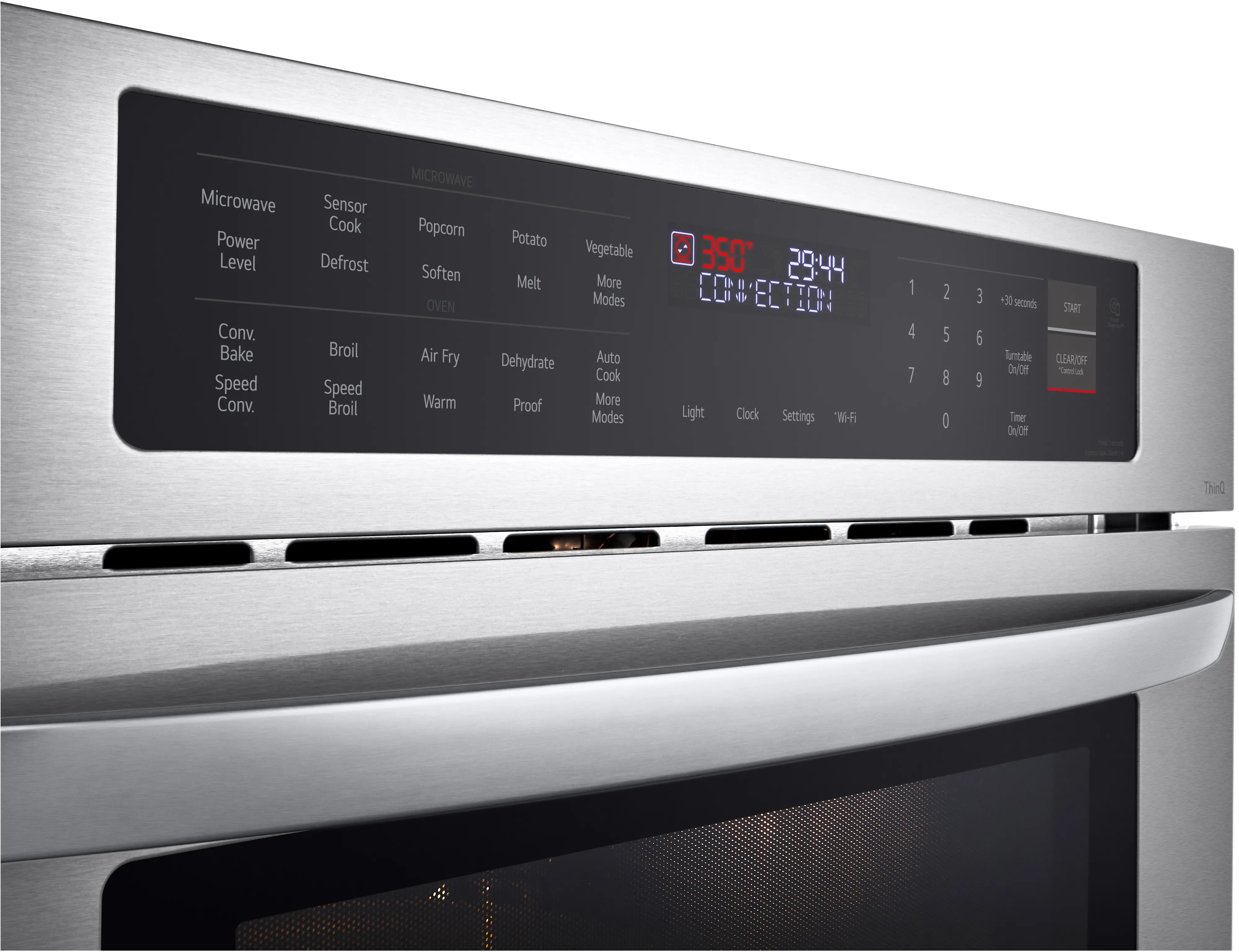 MZBZ1715S LG 1.7 cu ft Microwave and Speed Wall Oven - Stainless Steel 30 Inch-2