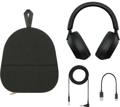 WH1000XM5/B Sony WH-1000XM5 Noise-Canceling Wireless Over-Ear Headphones - Black-9