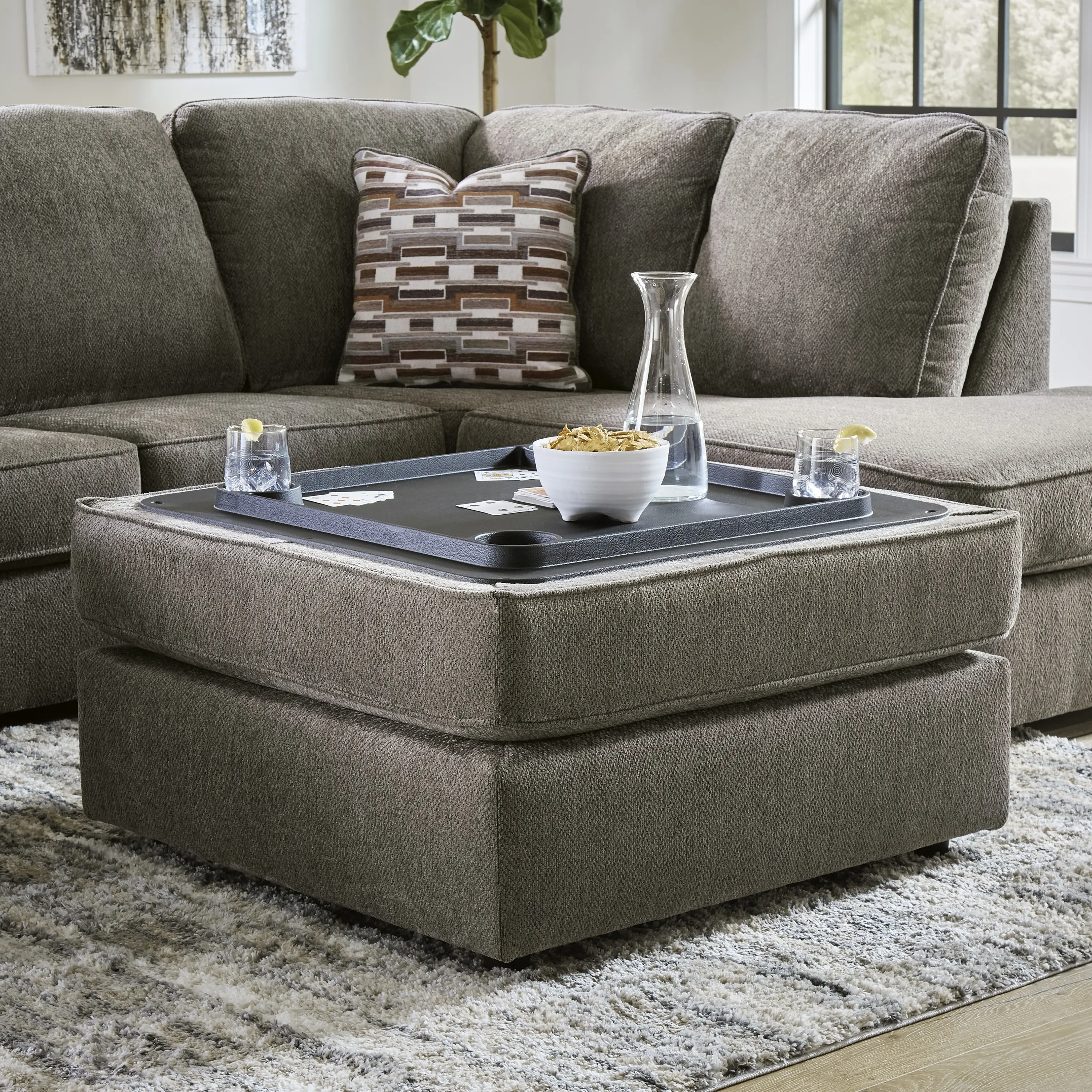 O'Pharrell Putty Brown Storage Ottoman-8