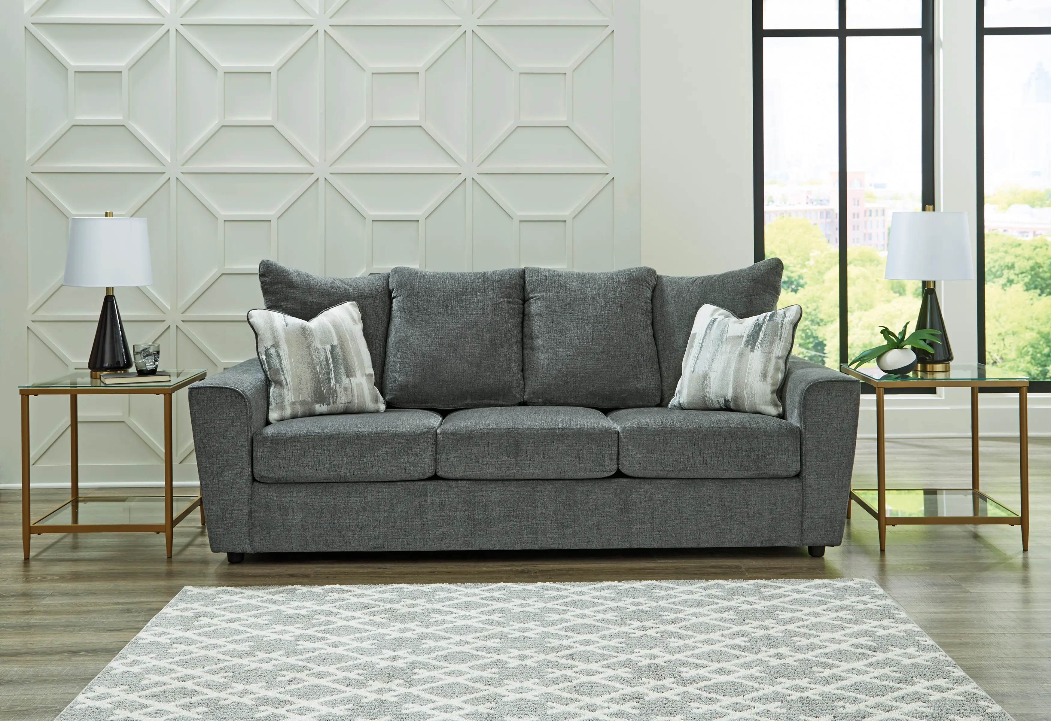 Starling Gray Sofa-2