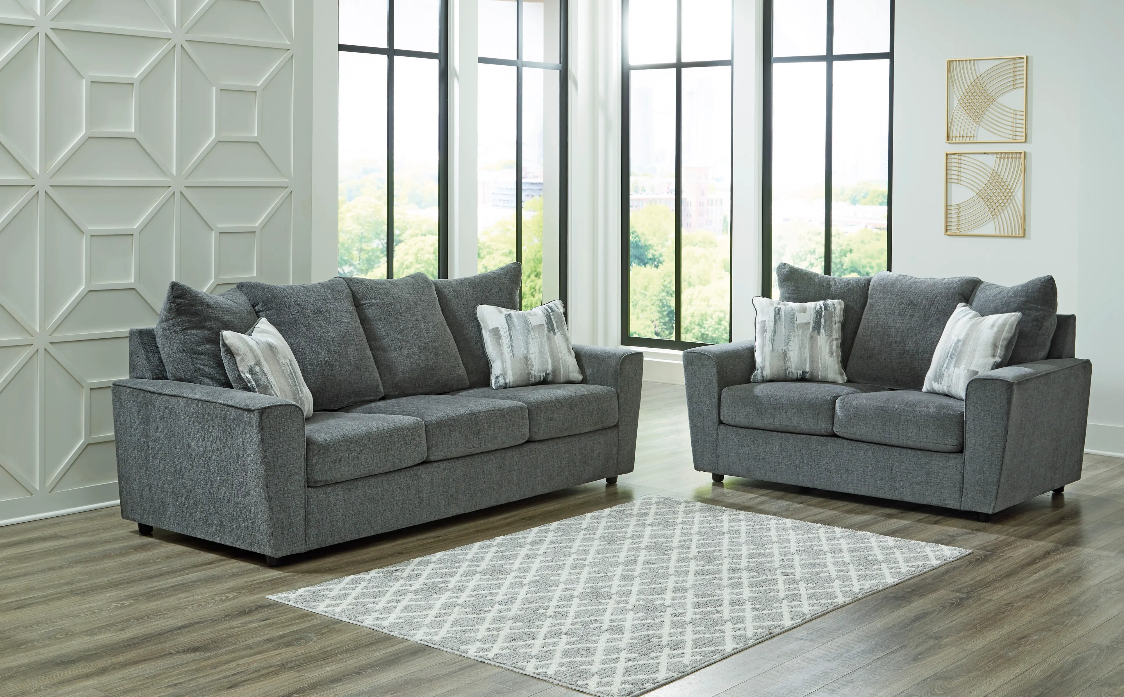 Starling Gray Sofa-9