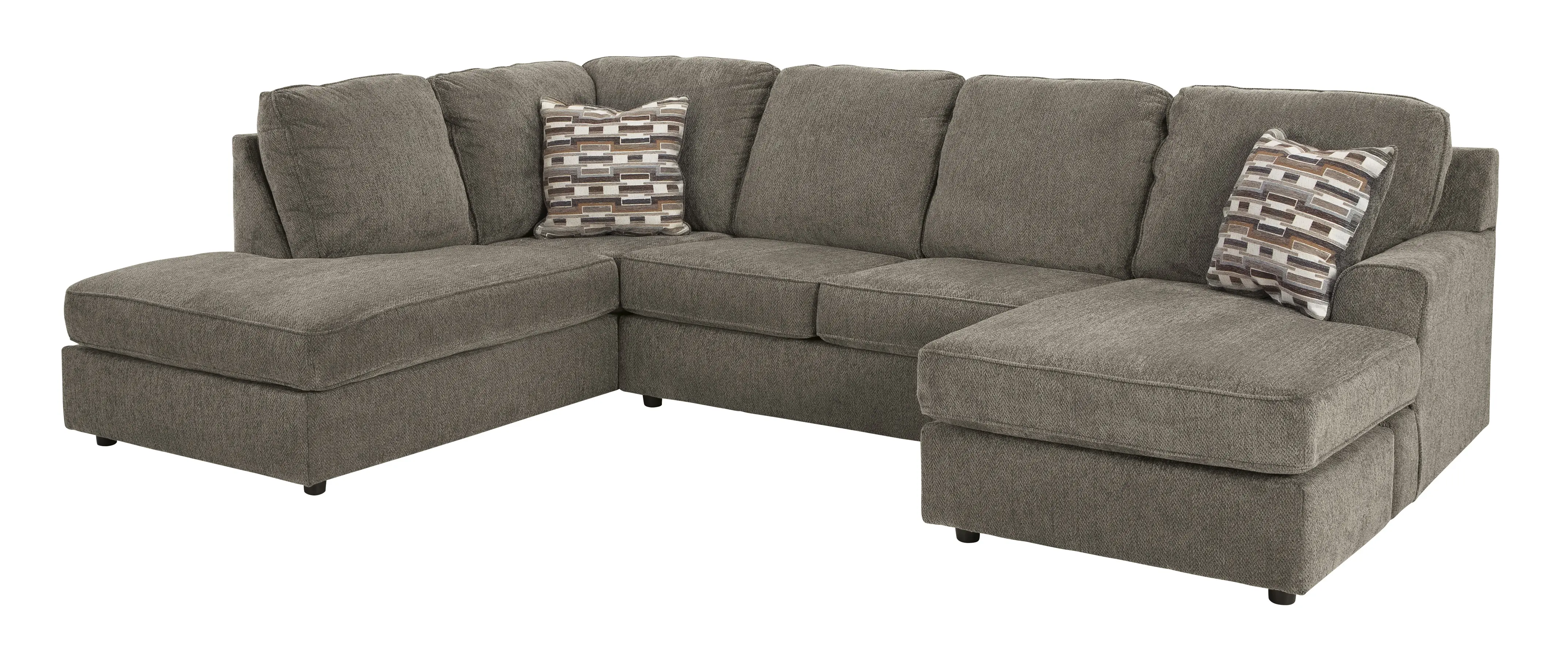 O'Pharrell Putty Brown 2 Piece Sectional-1