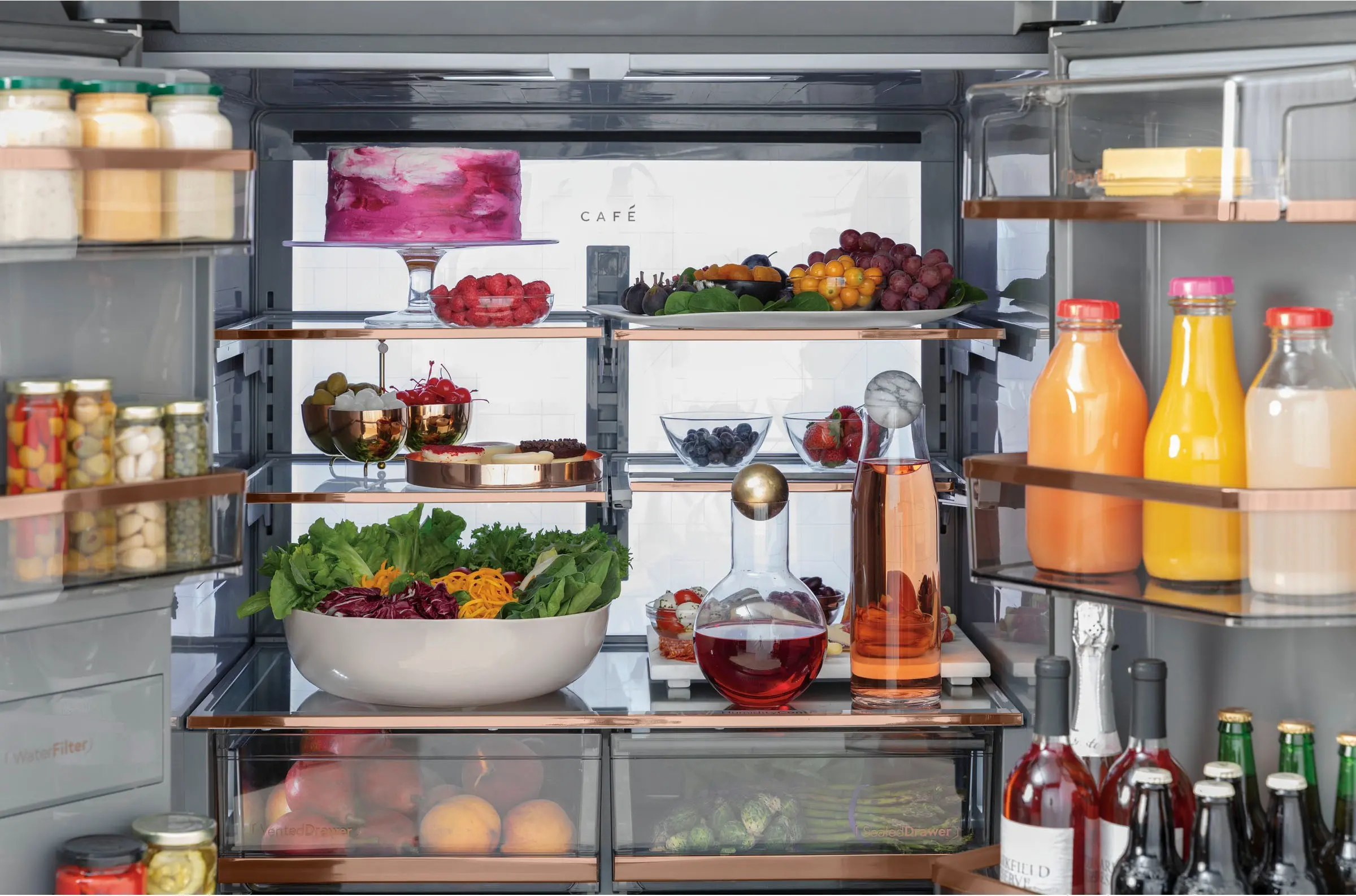 CXE22DP2PS1 Cafe 22.3 cu ft French Door Refrigerator - Stainless Steel-6