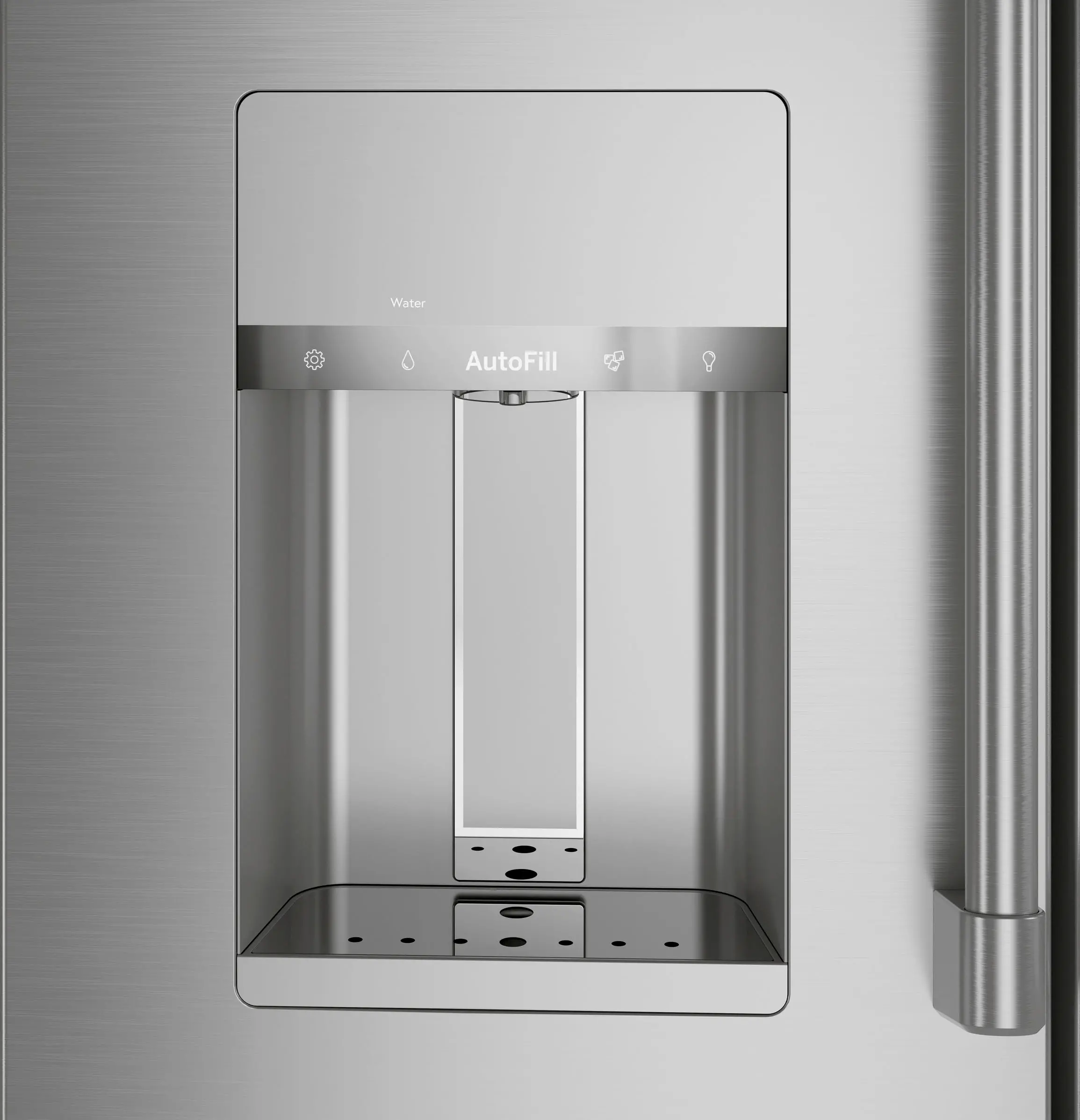 CXE22DP2PS1 Cafe 22.3 cu ft French Door Refrigerator - Stainless Steel-9