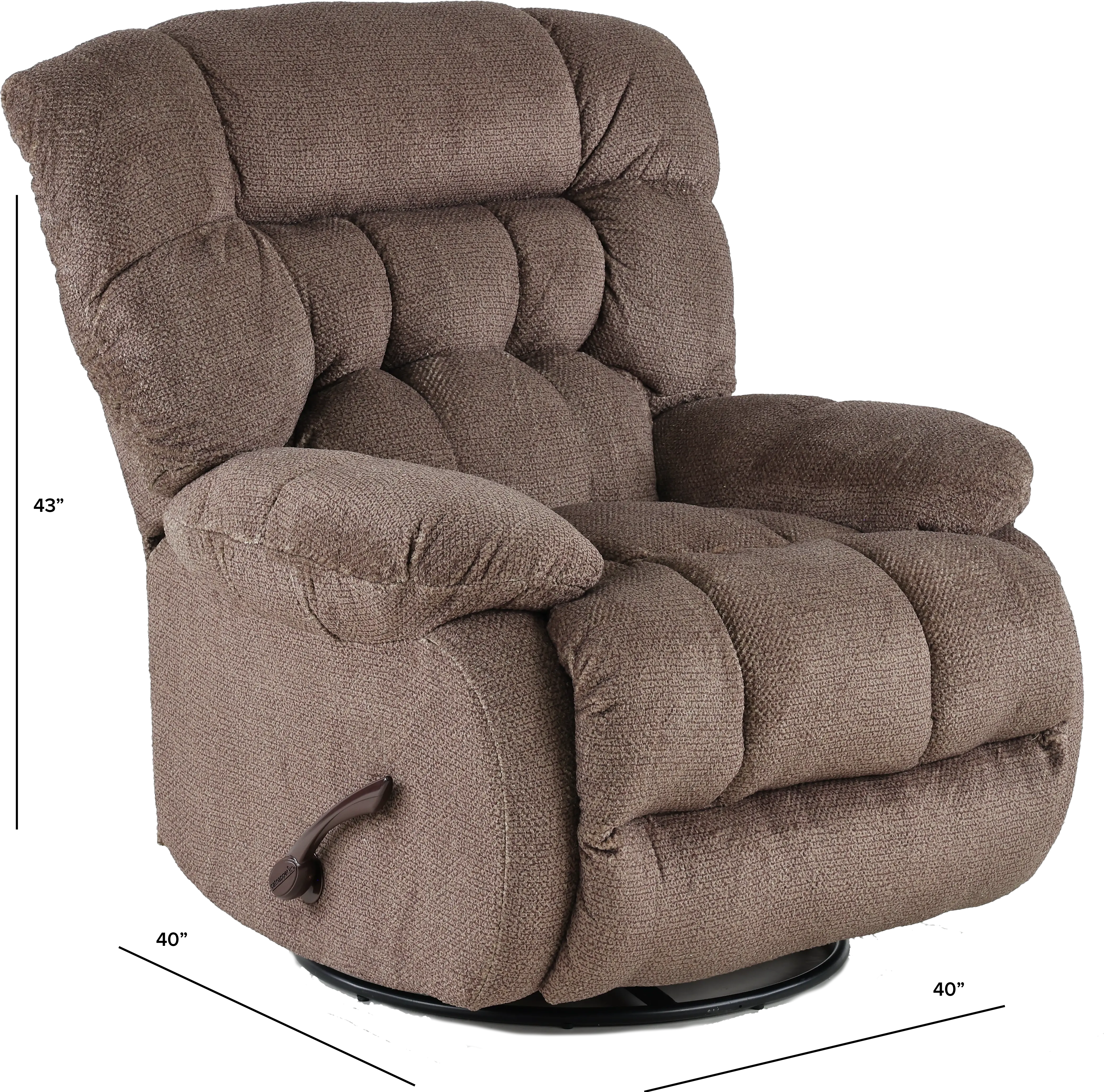 765-5/1622-2 Daly Chateau Beige Swivel Glider Recliner-3