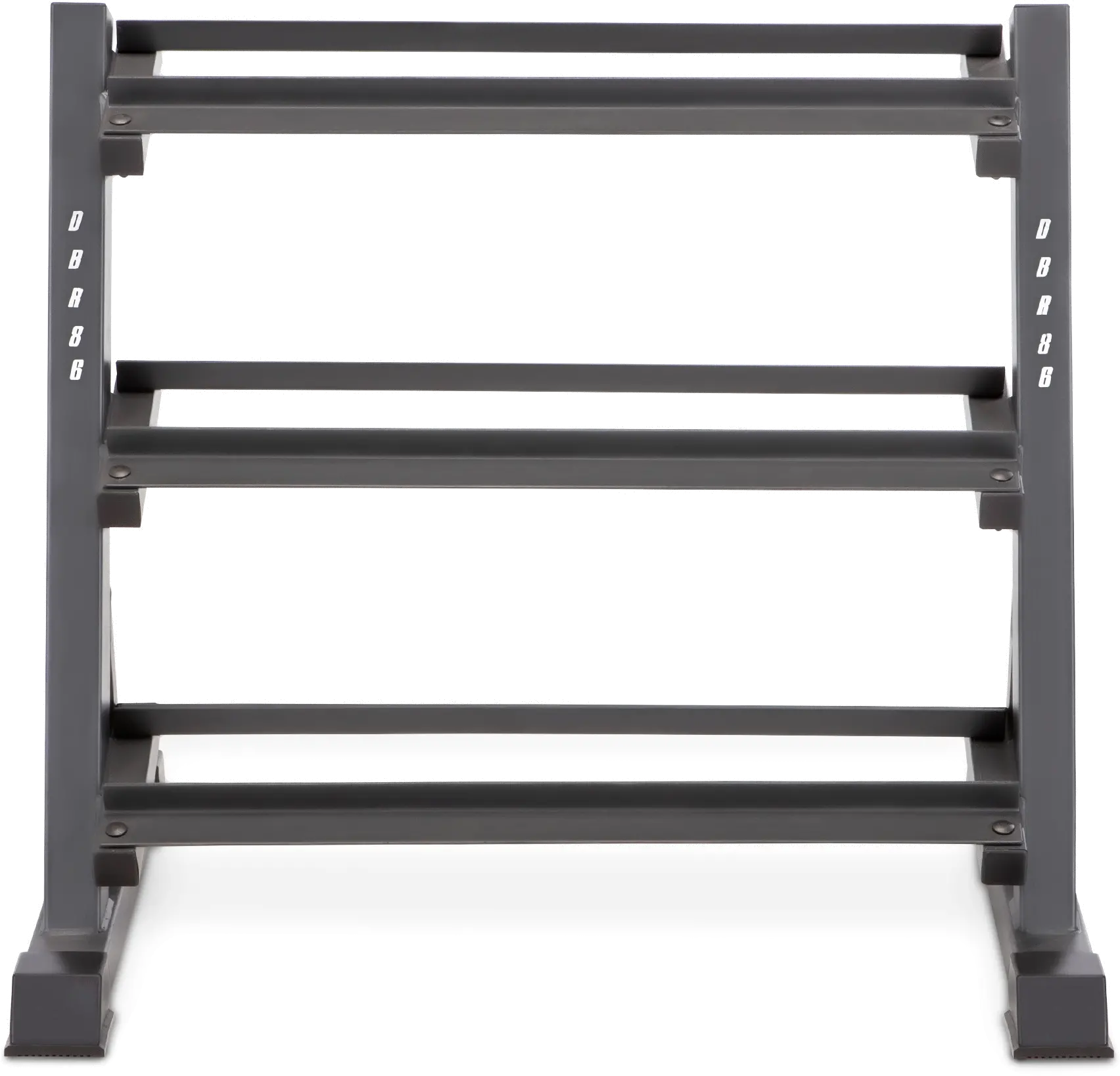 DBR-86 Marcy 3-Tier Black Dumbbell Rack-3