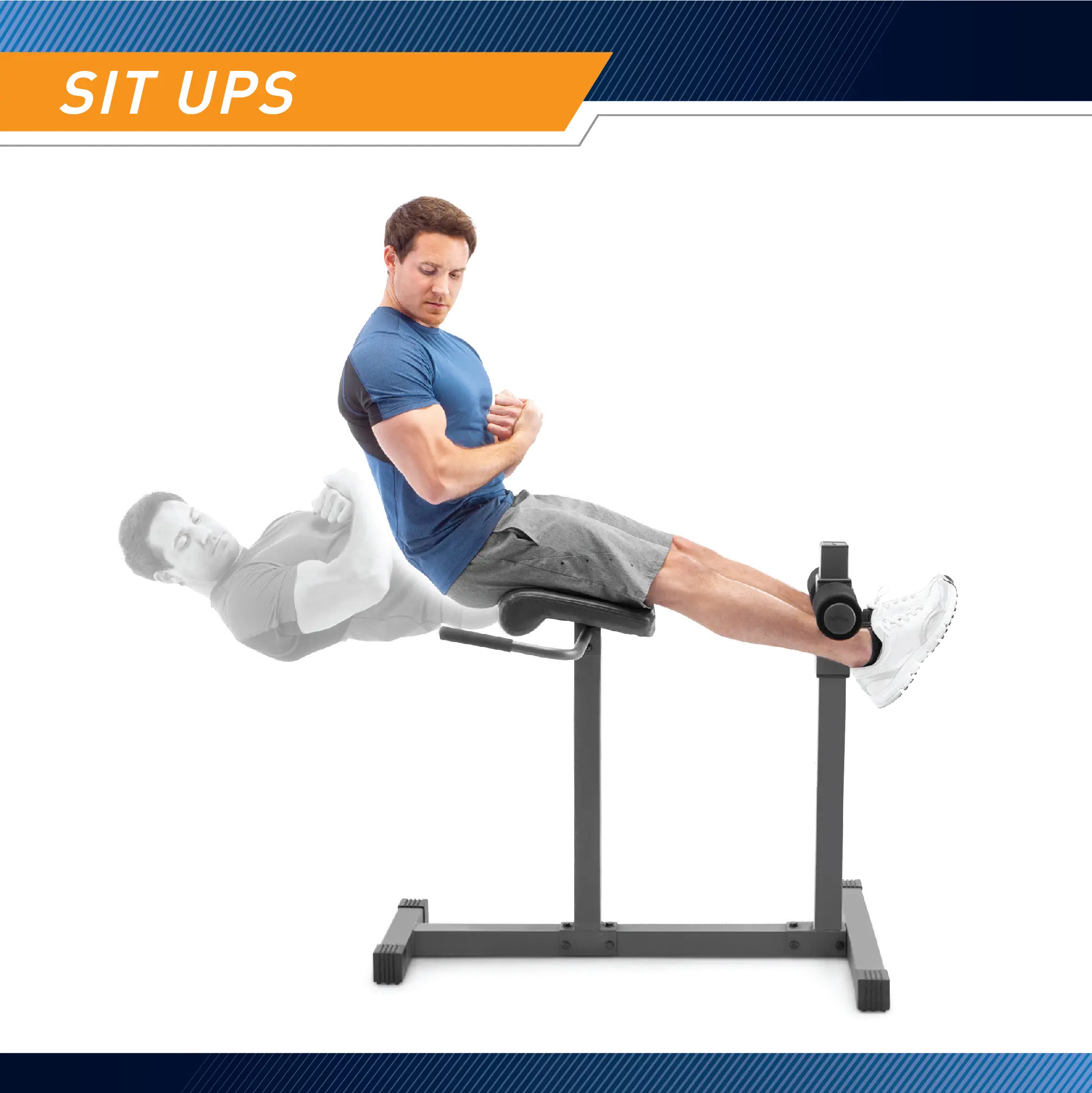 JD-3.1 Marcy Roman Chair and Adjustable Hyper Extension Bench-5