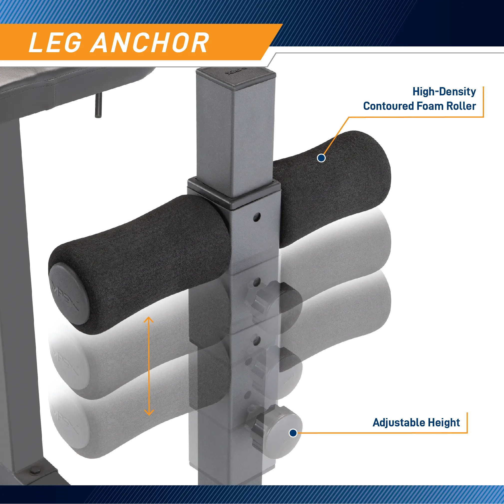 JD-3.1 Marcy Roman Chair and Adjustable Hyper Extension Bench-9