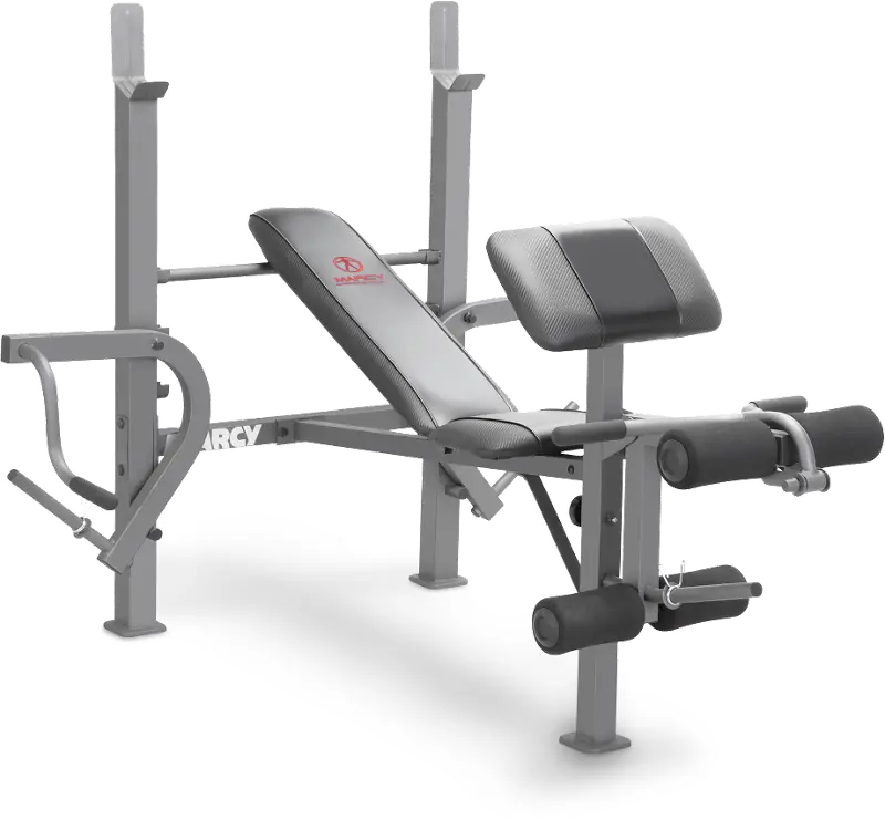 Marcy Standard Weight Bench with Butterfly and Leg Developer