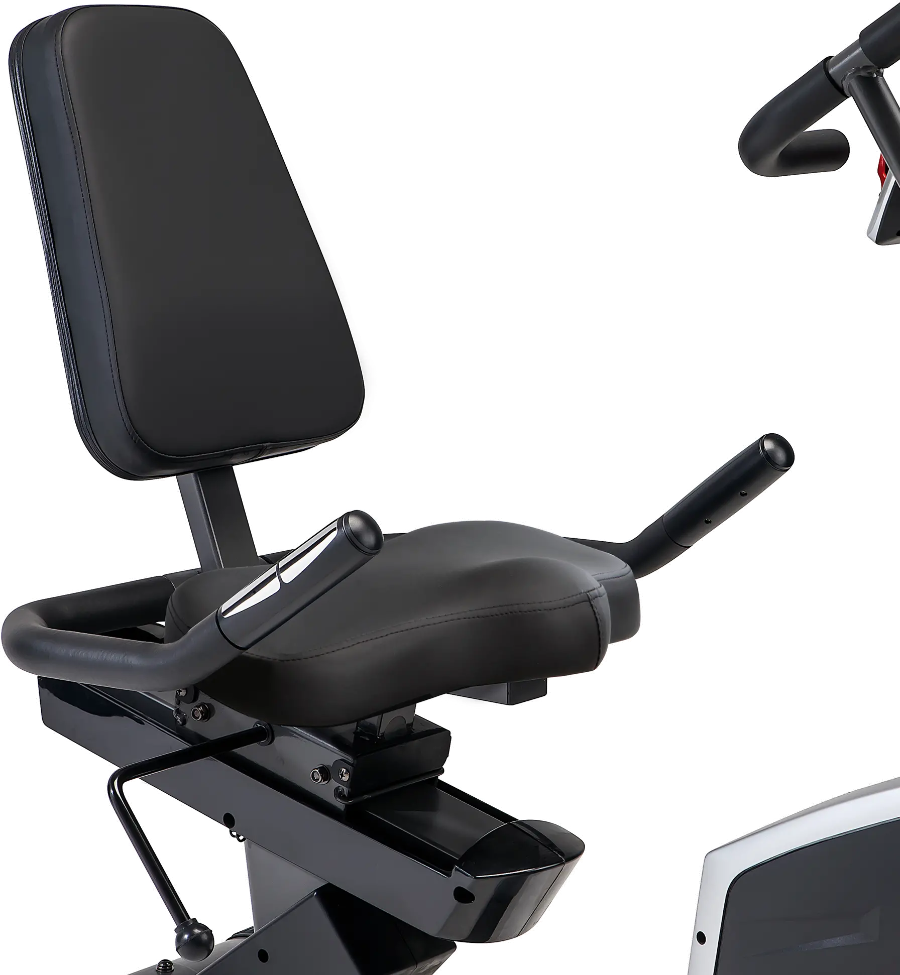 ME-706 Marcy Black Regenerating Recumbent Exercise Bike-12