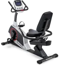 ME-706 Marcy Black Regenerating Recumbent Exercise Bike