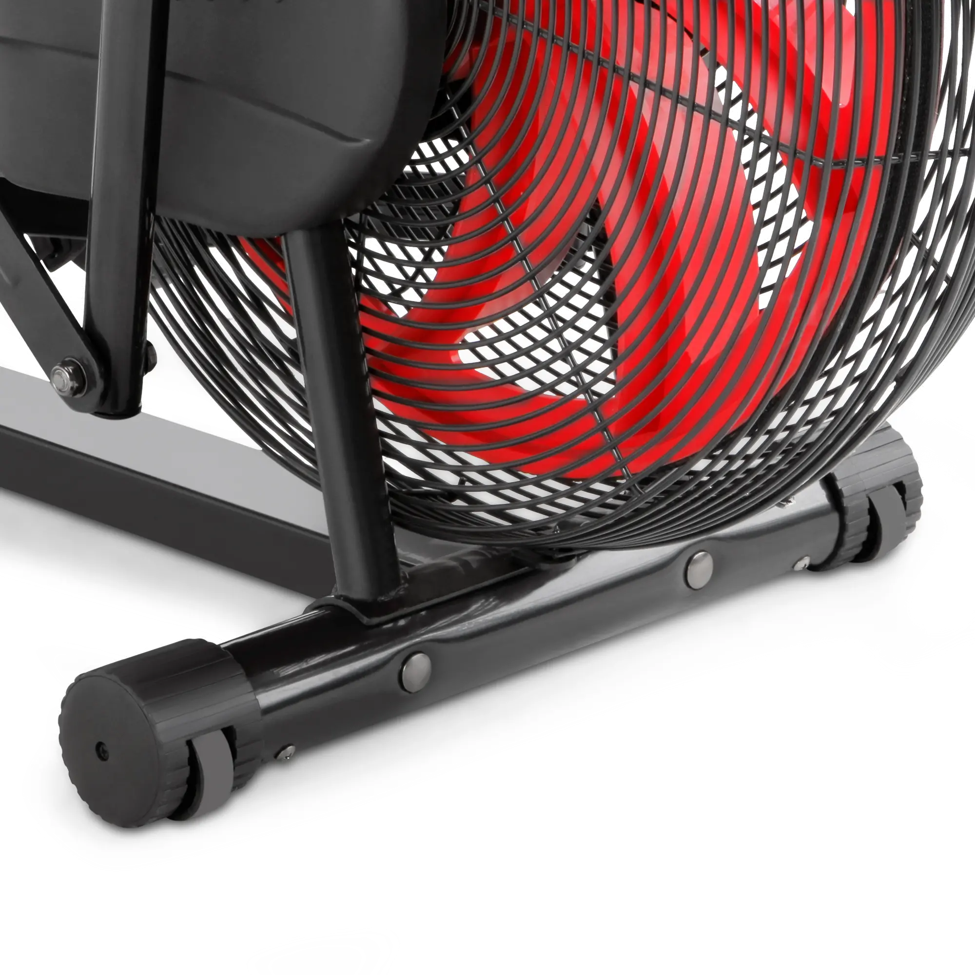 NS-1000 Marcy Black and Red Fan Exercise Bike-11