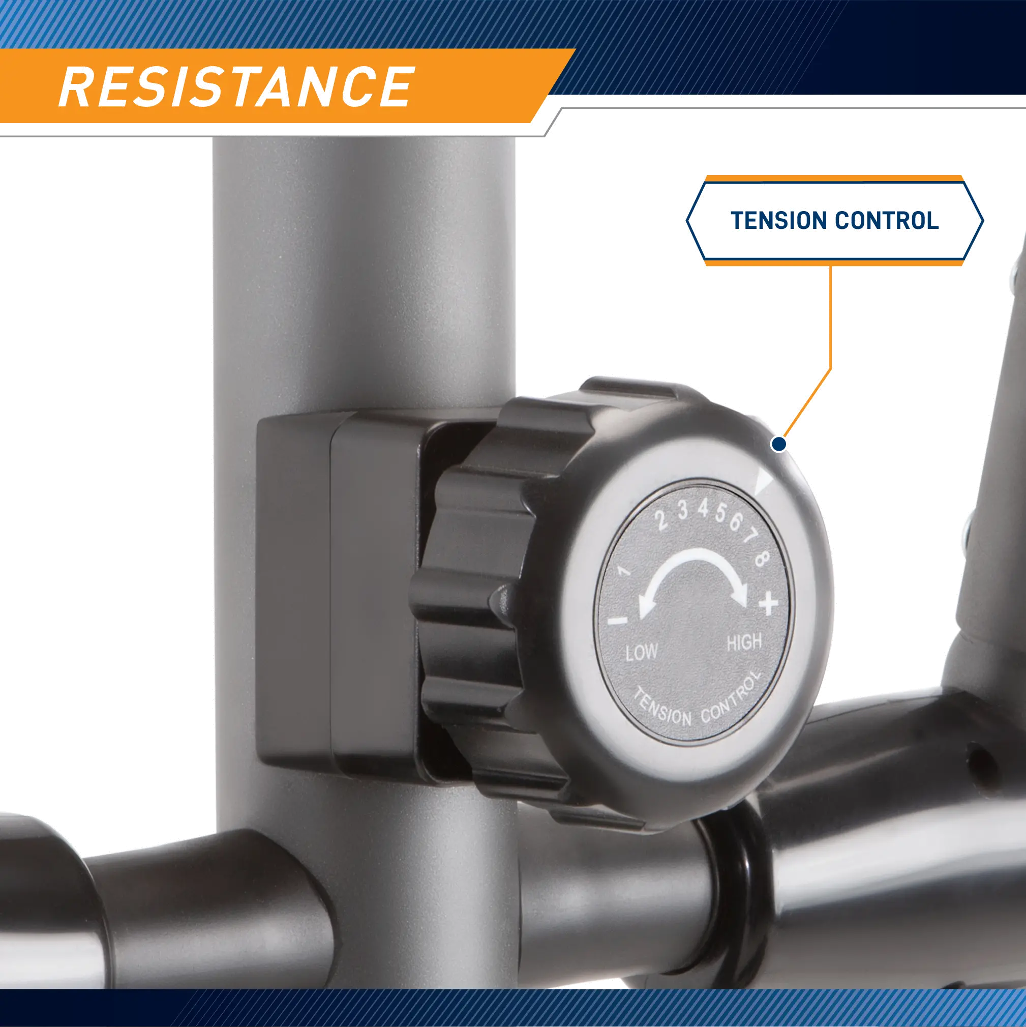 NS-40501E Marcy Gray Elliptical Trainer-6