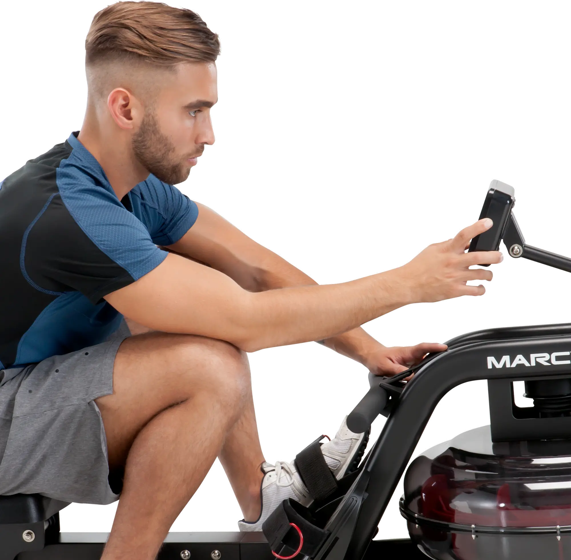 NS-6070RW Marcy Water Rowing Machine - Black-2