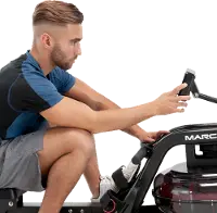 Marcy Water Rowing Machine Black RC Willey