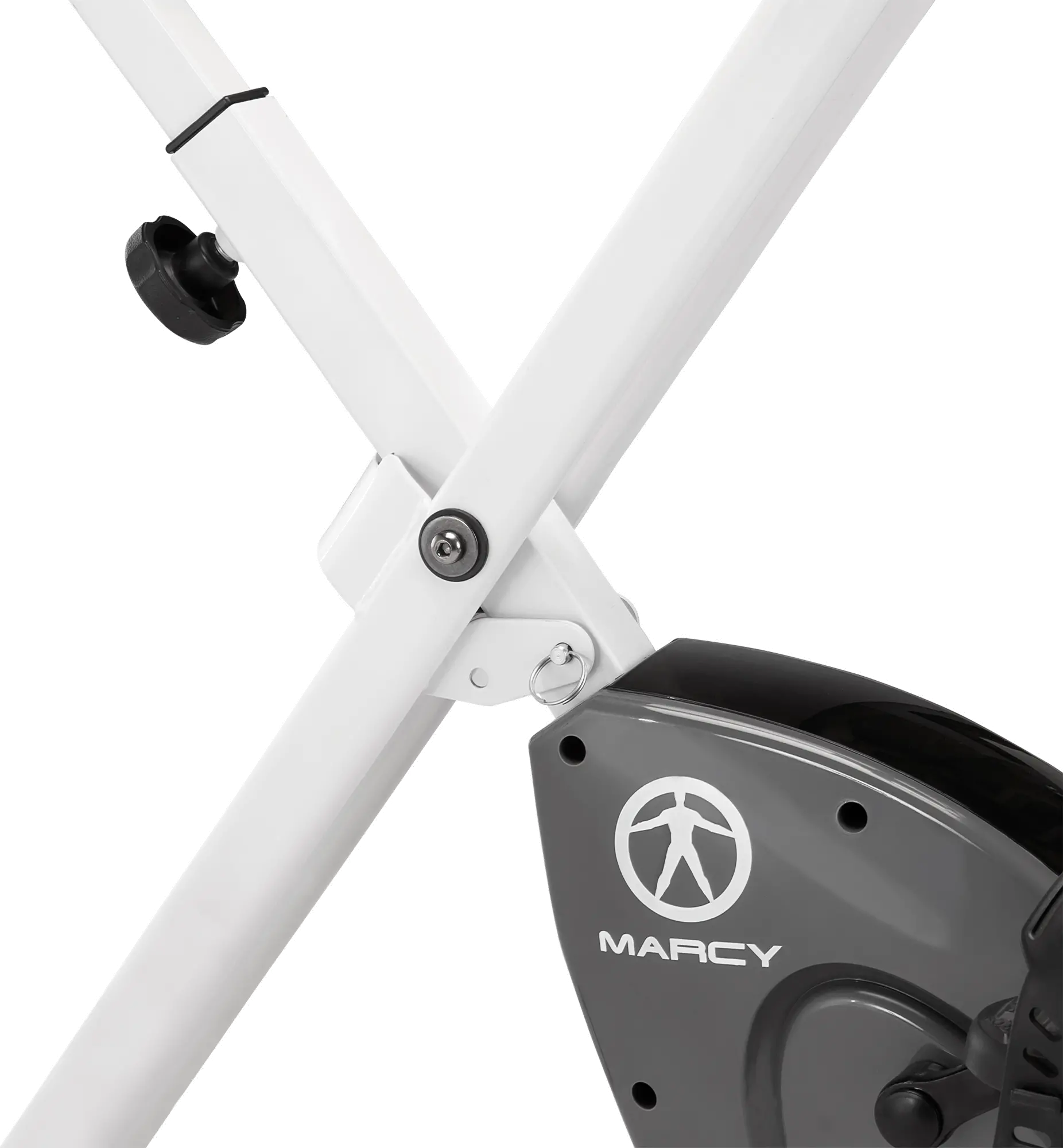 NS-652 Marcy White Foldable Exercise Bike White-12