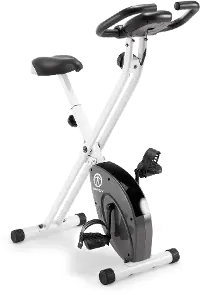 NS-652 Marcy White Foldable Exercise Bike White