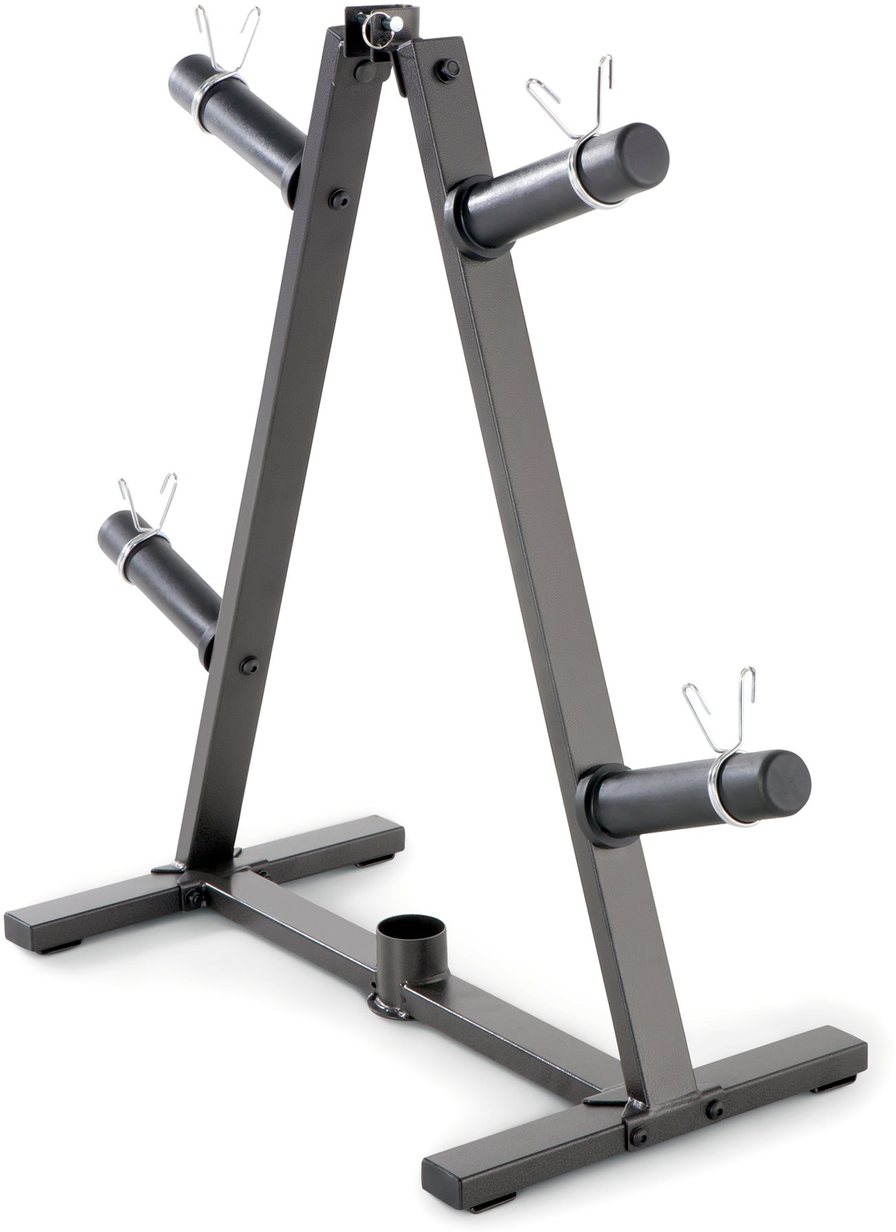 Impex Black A-frame Olympic Weight and Bar Organizer | RC Willey