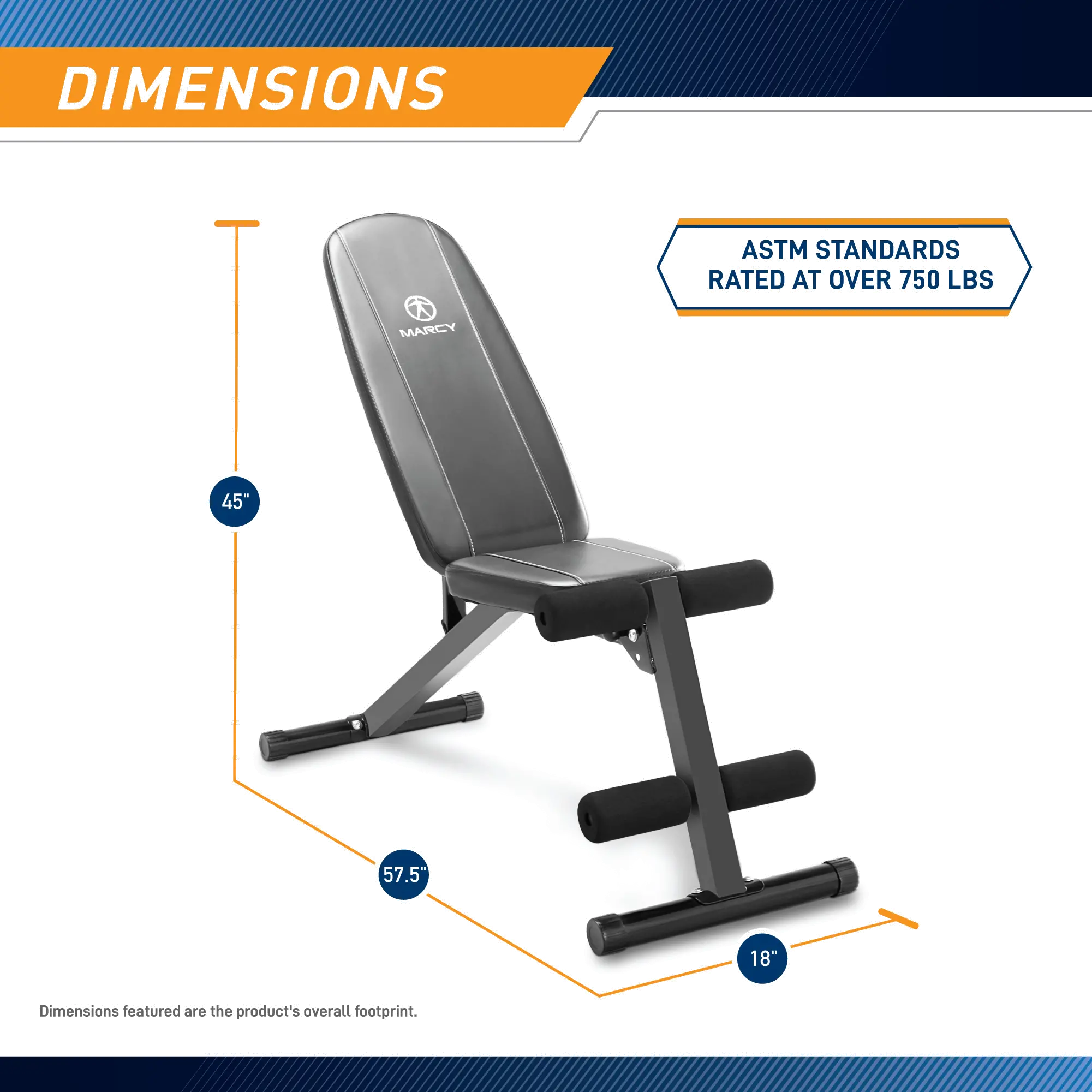 SB-10115 Impex Adjustable Black Weight Bench-6