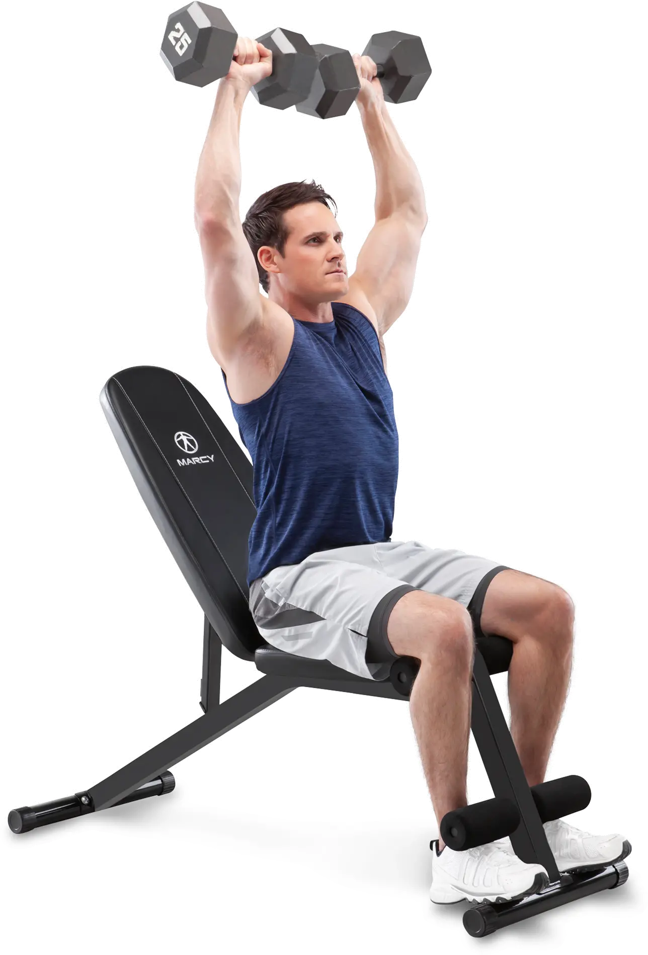 SB-10115 Impex Adjustable Black Weight Bench-7