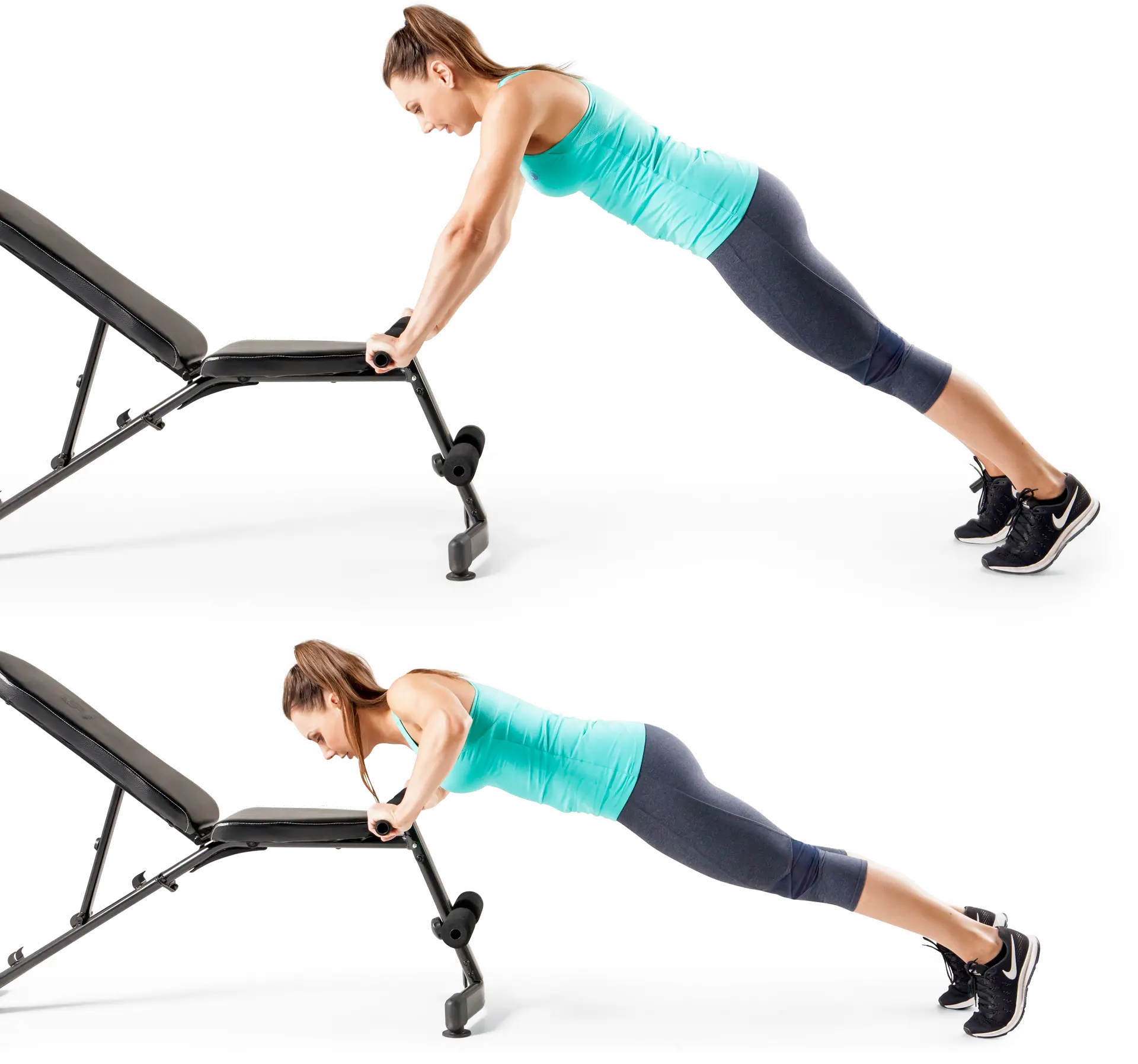 SB-228 Impex Black Adjustable Weight Bench-10