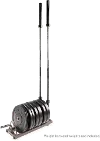 STB-0130 Steelbody Olympic Weight Rack Organizer
