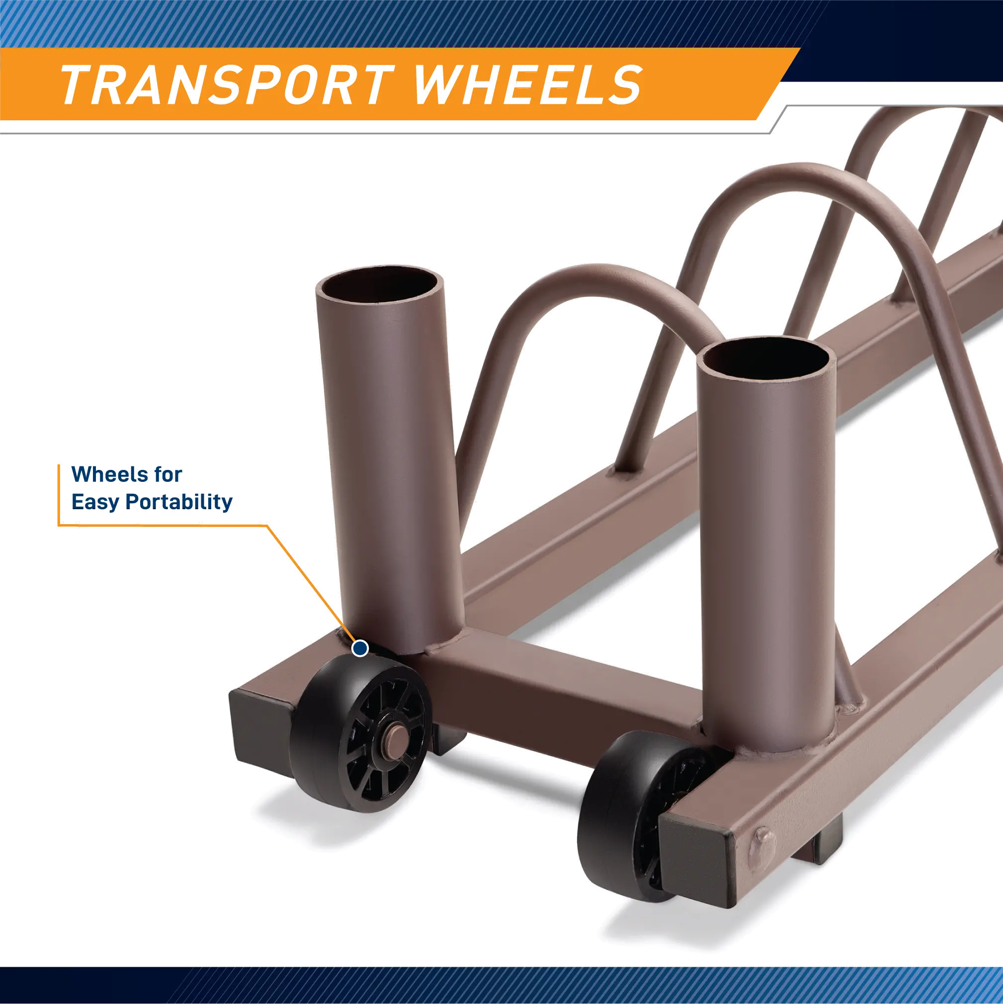 STB-0130 Steelbody Olympic Weight Rack Organizer-8