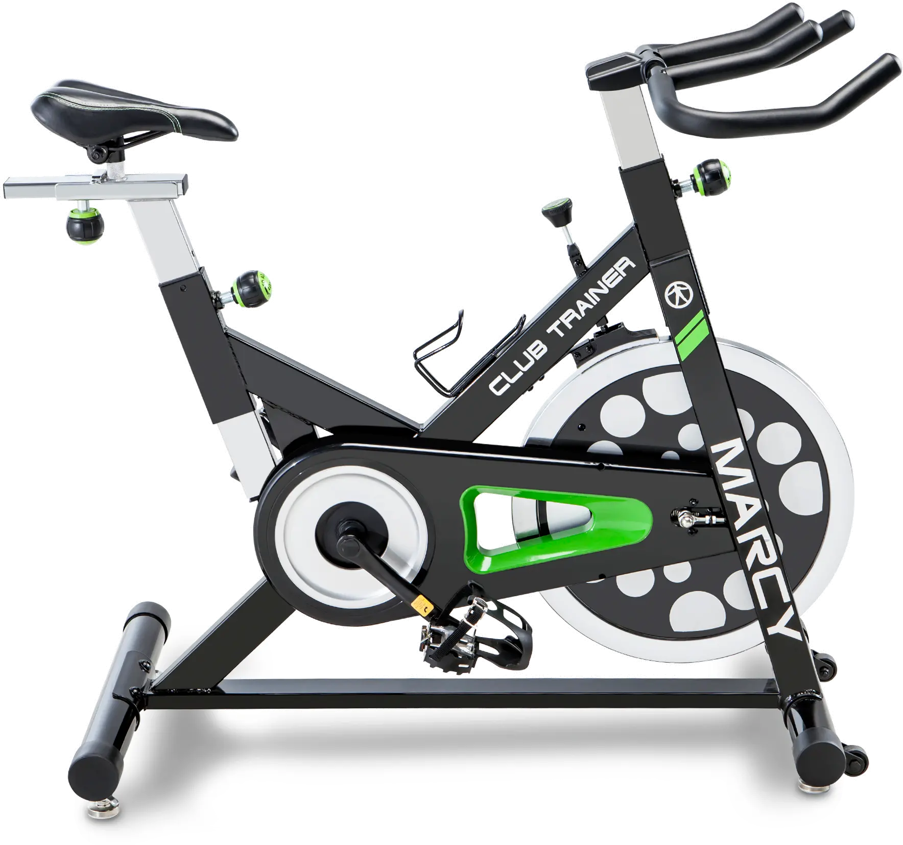 XJ-3220 Marcy Club Revolution Black Stationary Bike-1