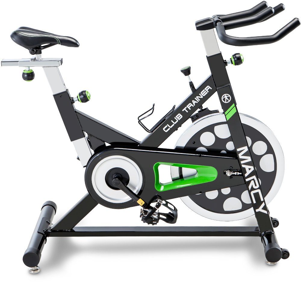 Marcy Club Revolution Black Stationary Bike