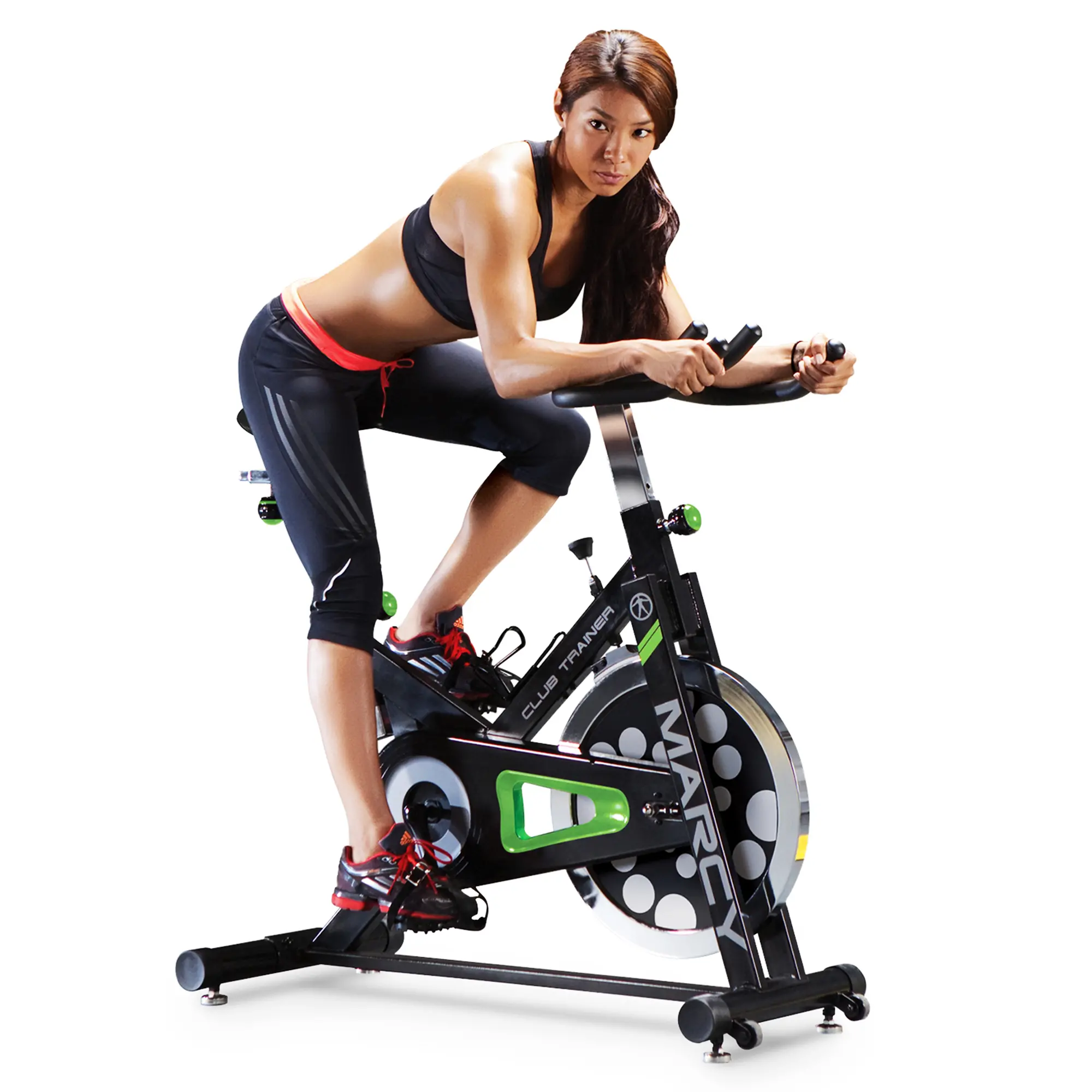 Marcy Club Revolution Black Stationary Bike | RC Willey