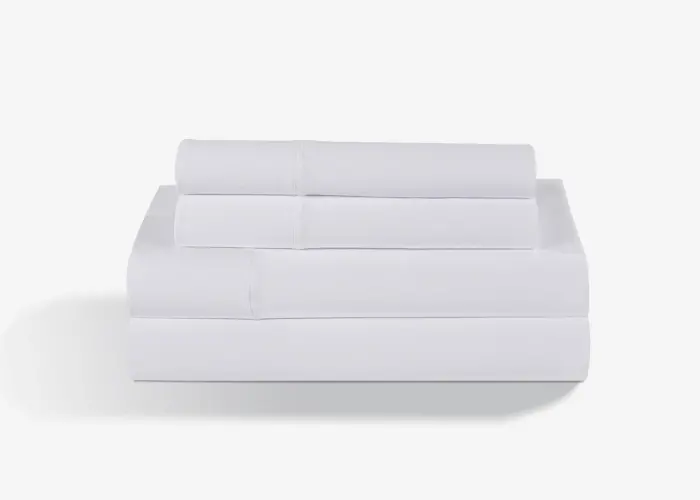 BGS194611 BedGear Dri-Tec Twin/Twin-XL White Sheet Set-1