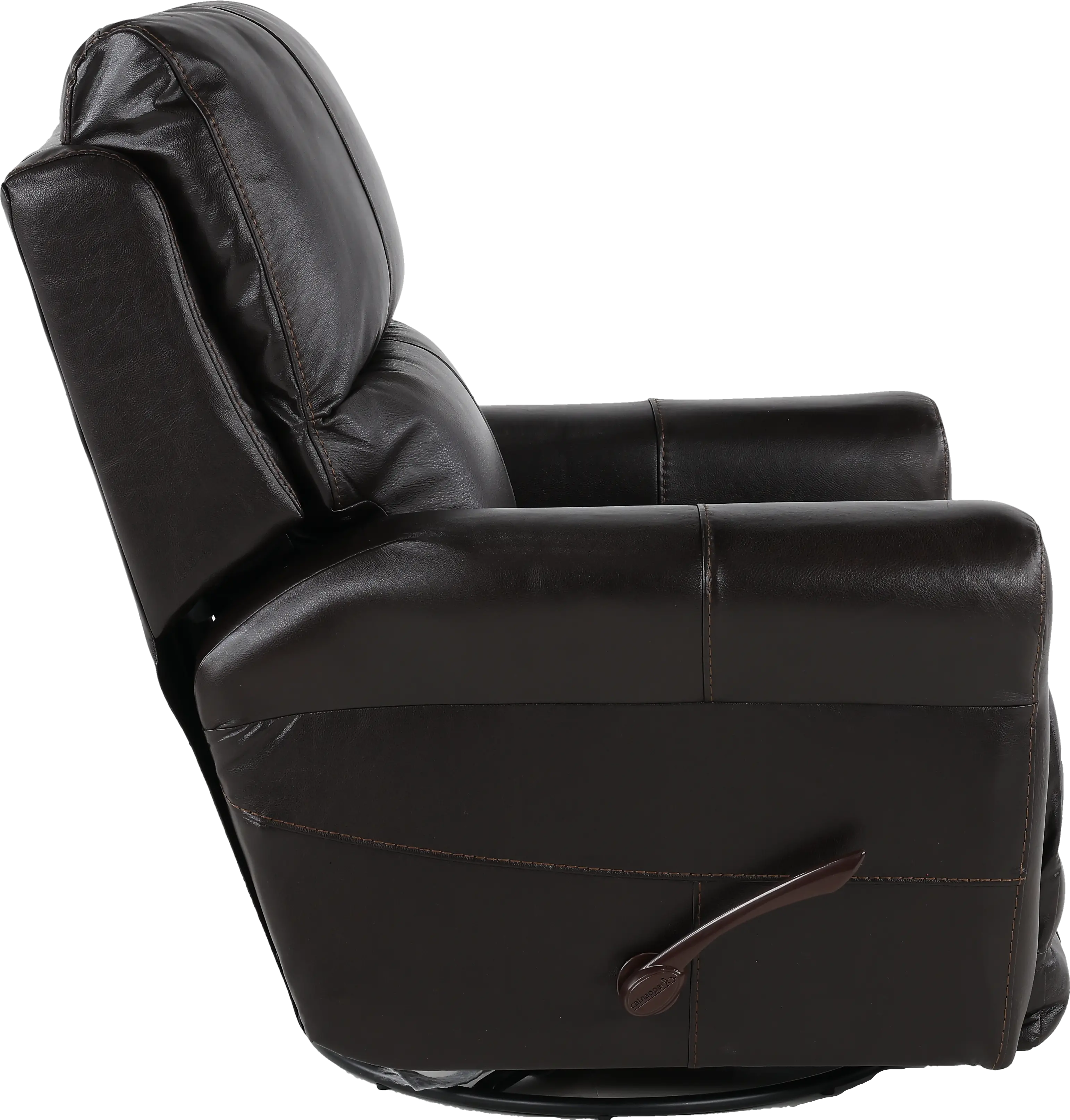 766-5/1283-09/3083-0 Hoffner Chocolate Swivel Glider Recliner-6