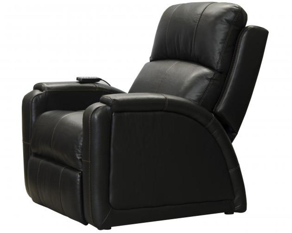 Reliever Black Power Lay-Flat Recliner with Massage and Heat