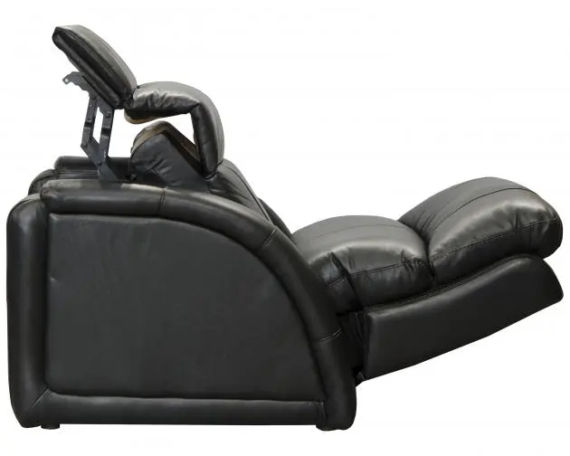 647957-7/1273/88-3073/8 Reliever Black Power Lay-Flat Recliner with Massage and Heat-3