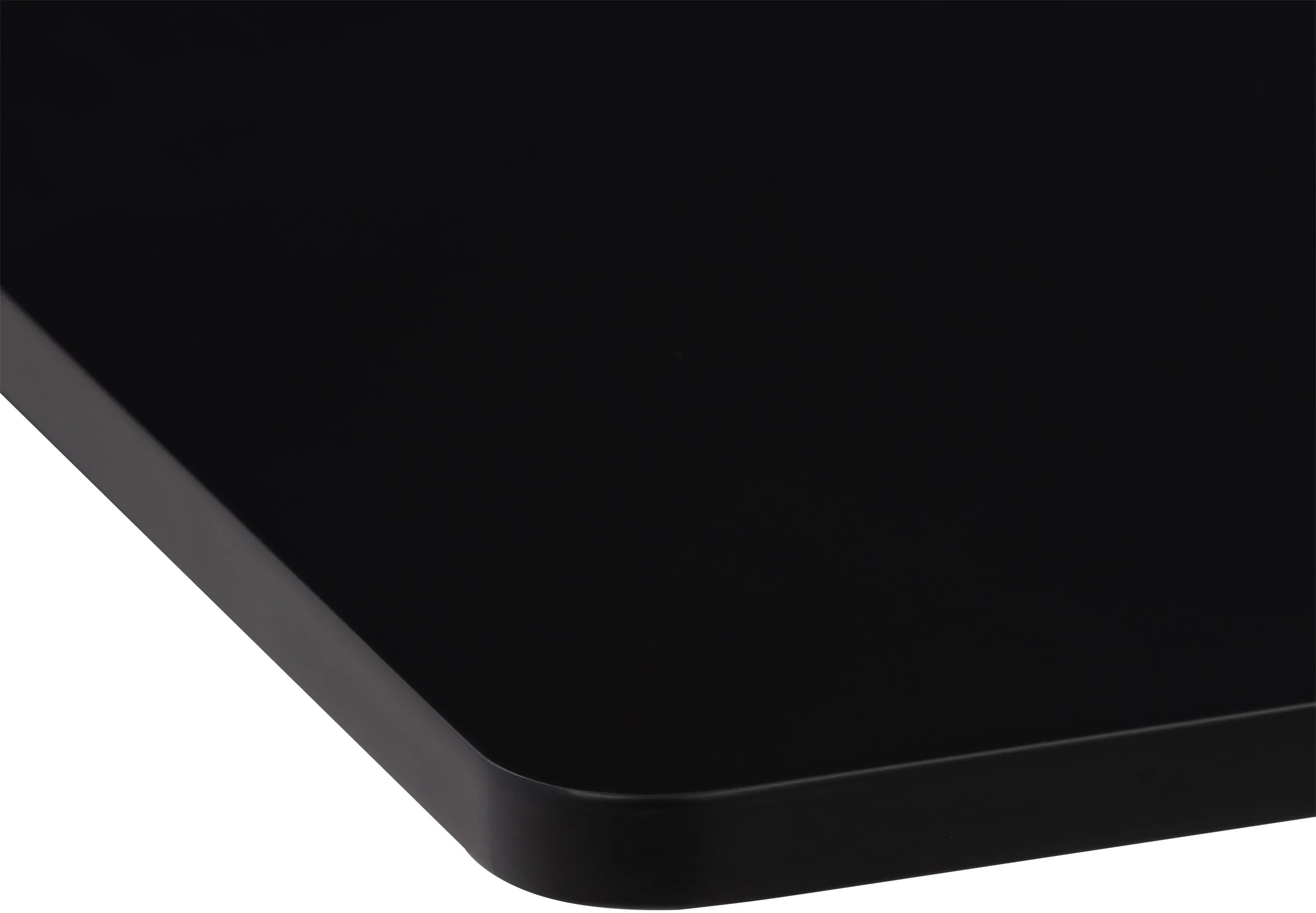 Black Square Adjustable Height Pedestal Table-6