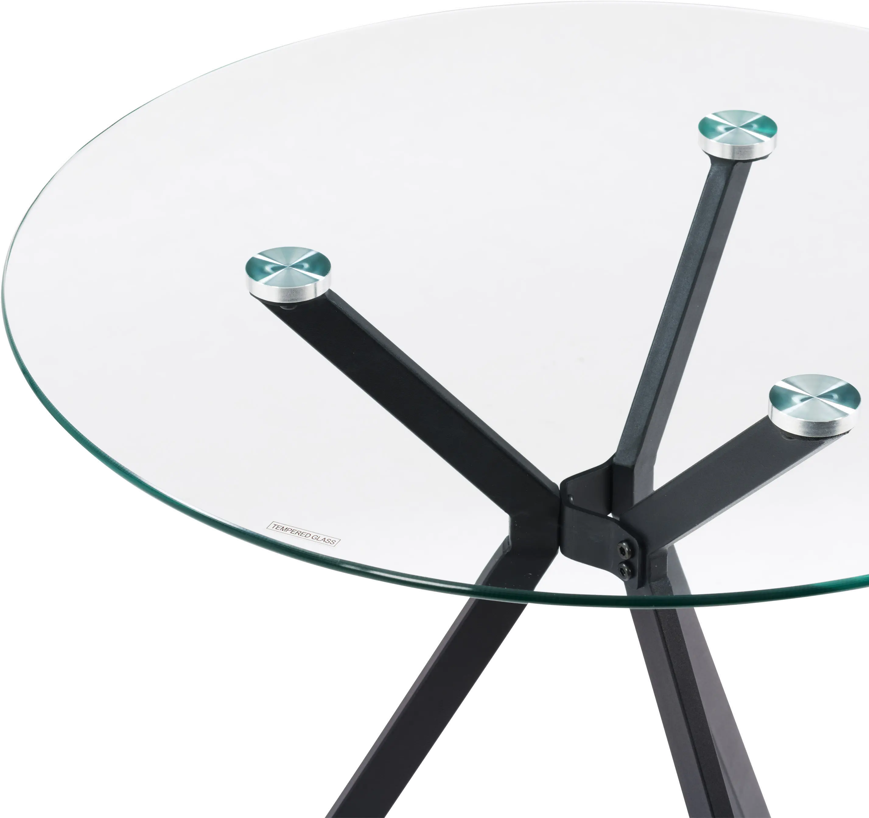 Lennox Glass Top Bistro Table-4