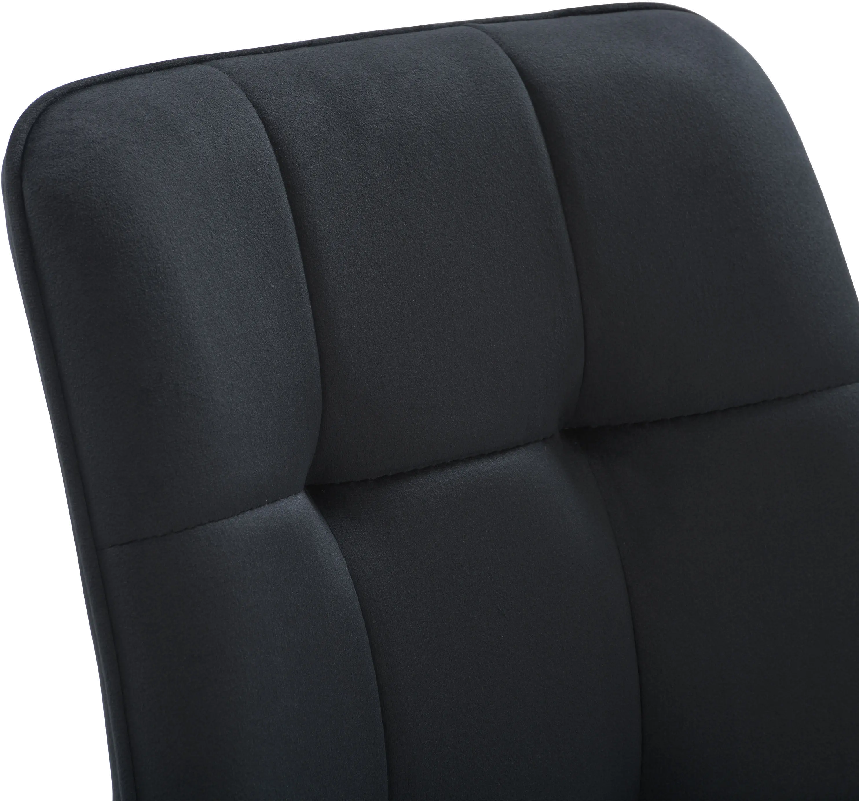 Nash Black Velvet Side Chair, Set of 2-6