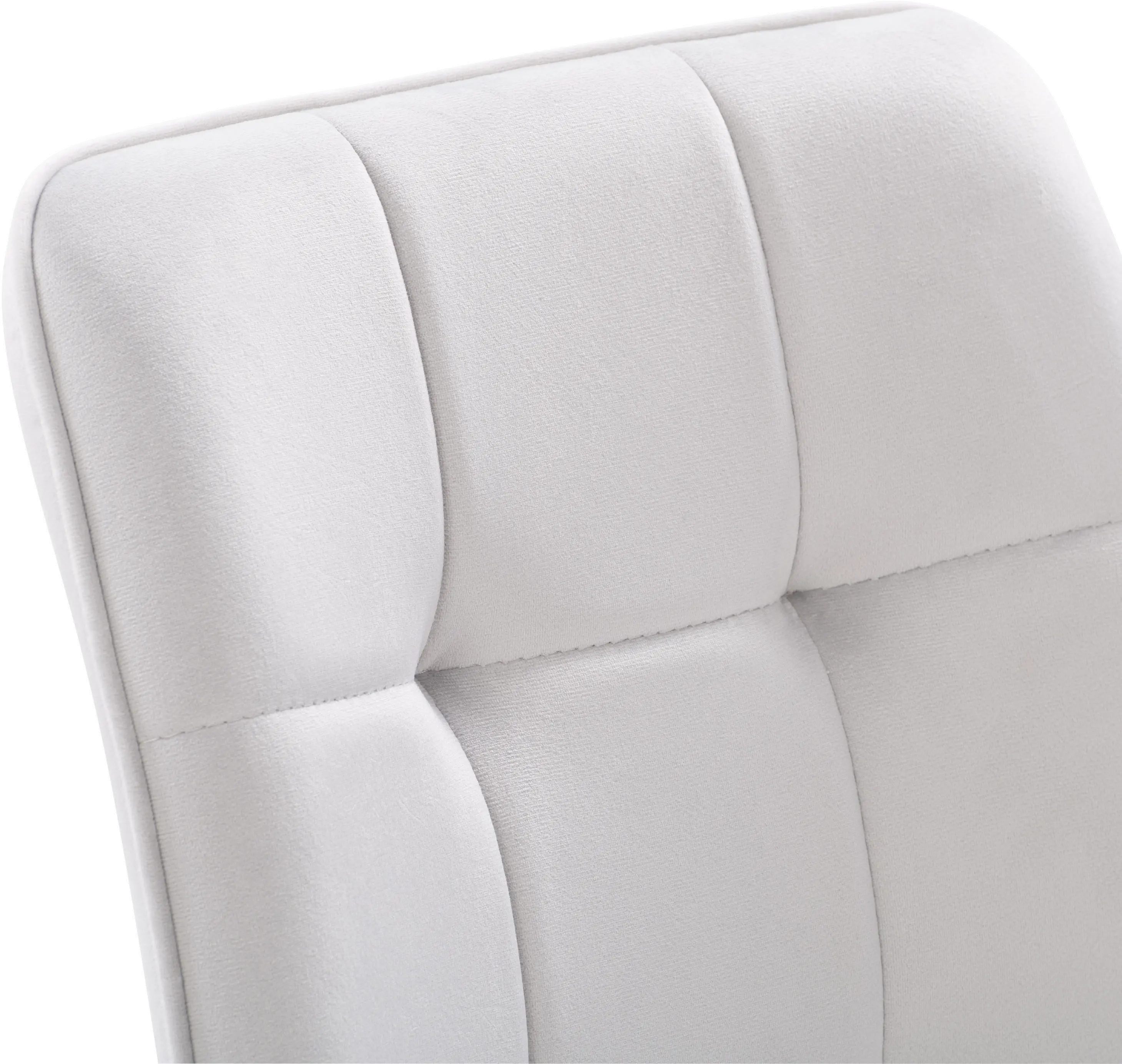 Nash Light Gray Velvet Side Chair, Set of 2-6