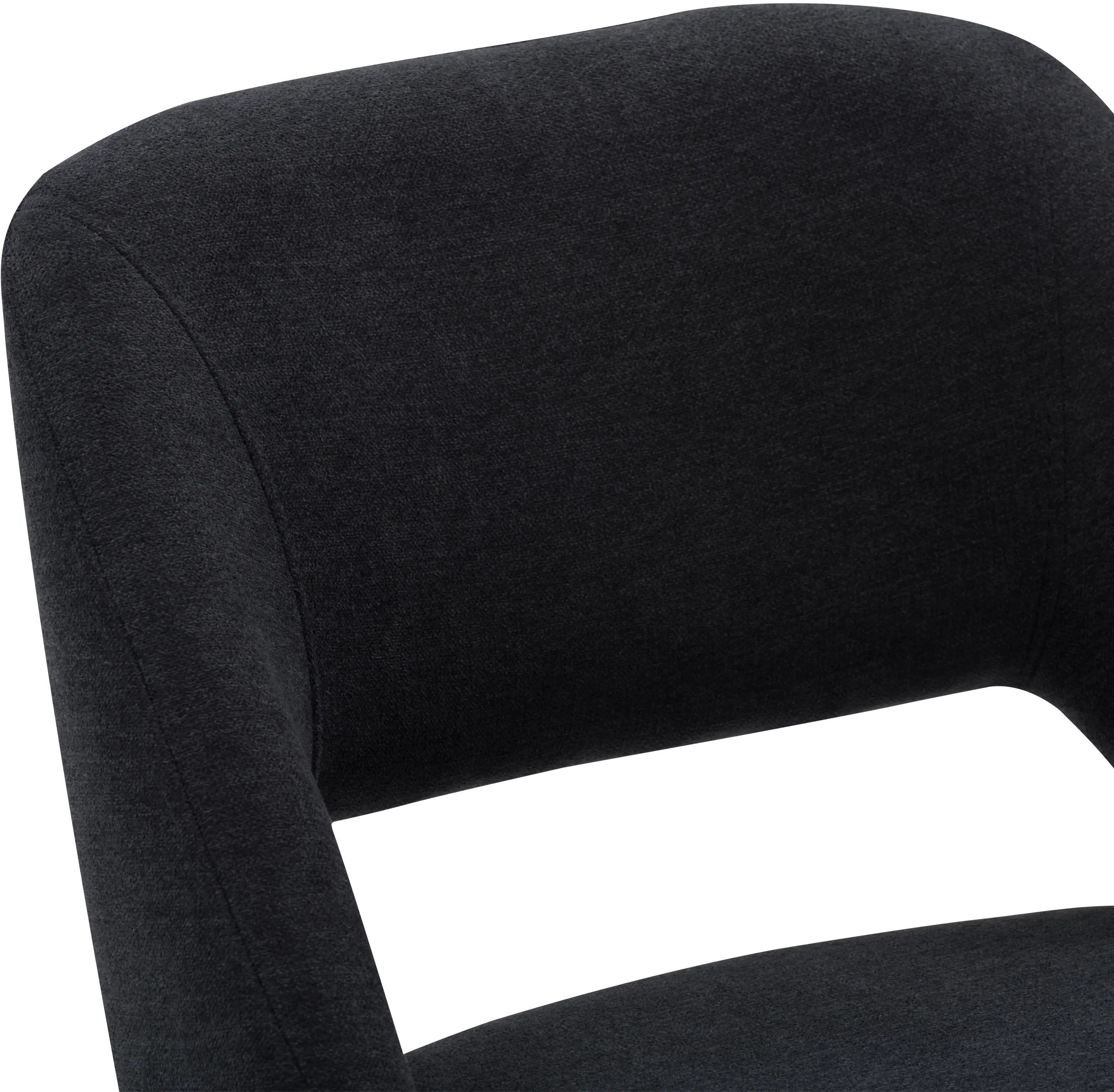 Blakeley Charcoal Velvet Barstool, Set of 2-5