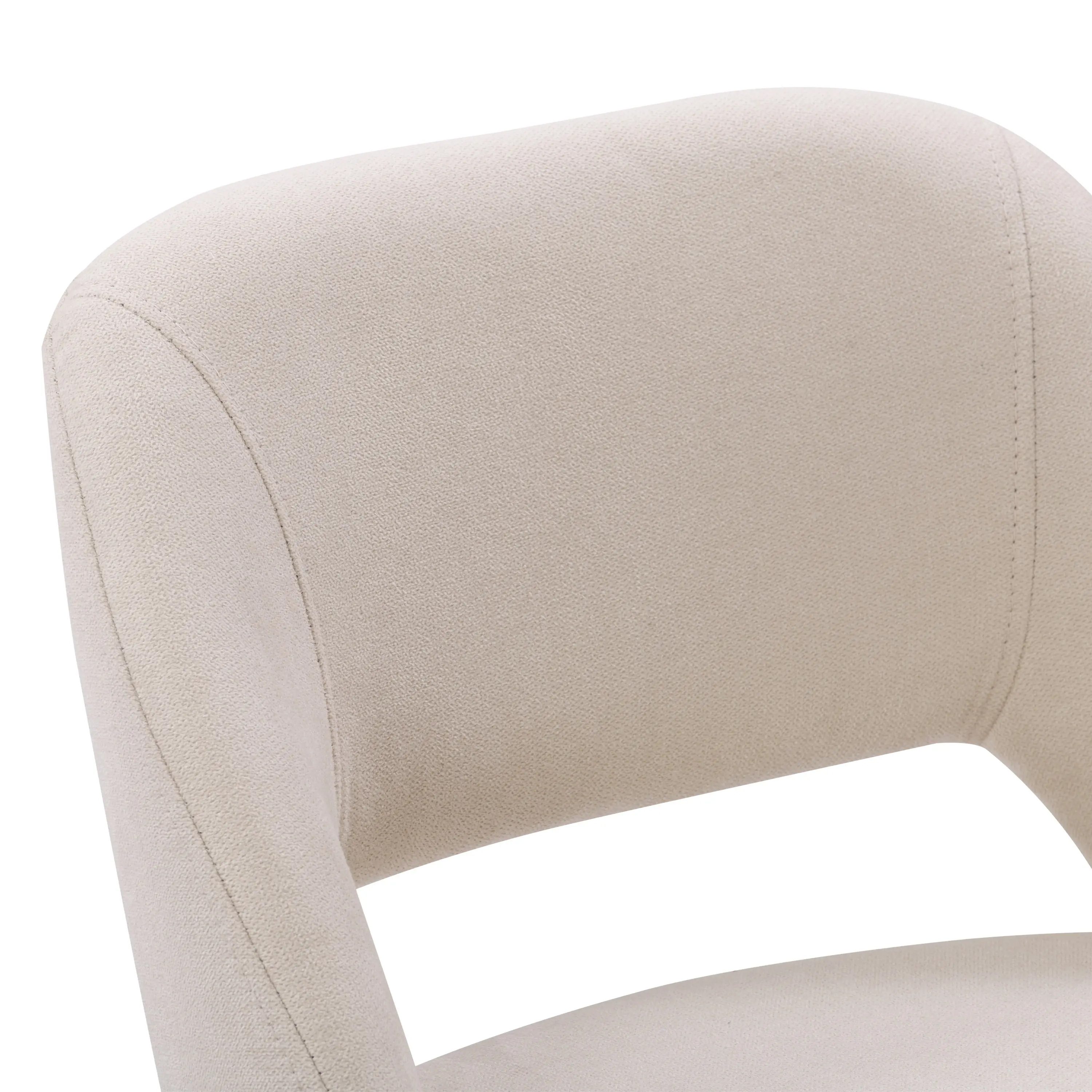 Blakeley Cream Velvet Counter Stool, Set of 2-5