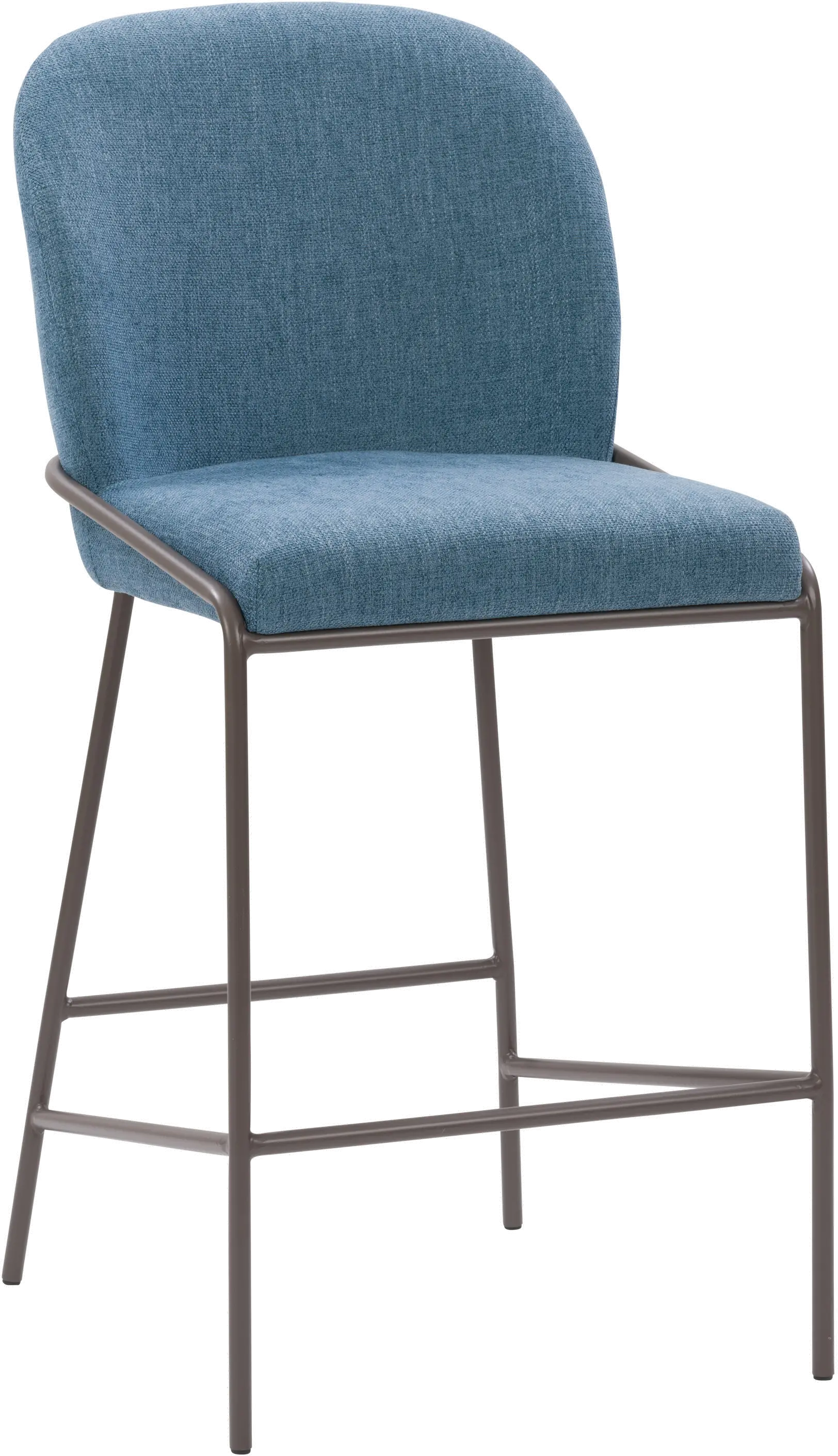 Blakeley Blue Counter Height Barstool-1