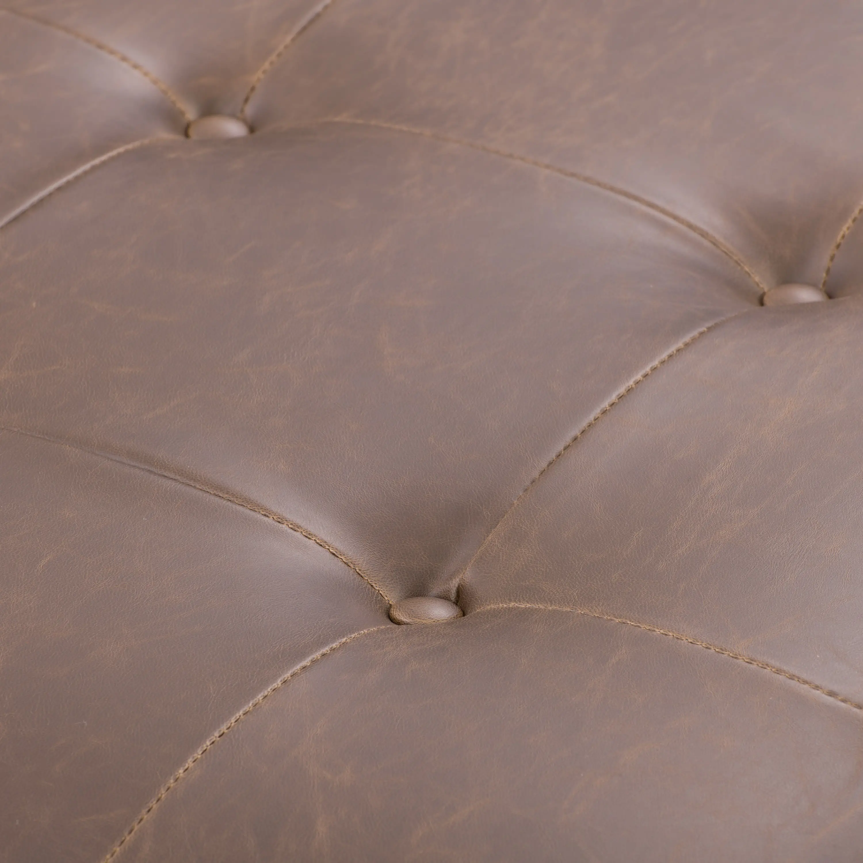 Antonio Dark Brown Tufted Storage Ottoman-6