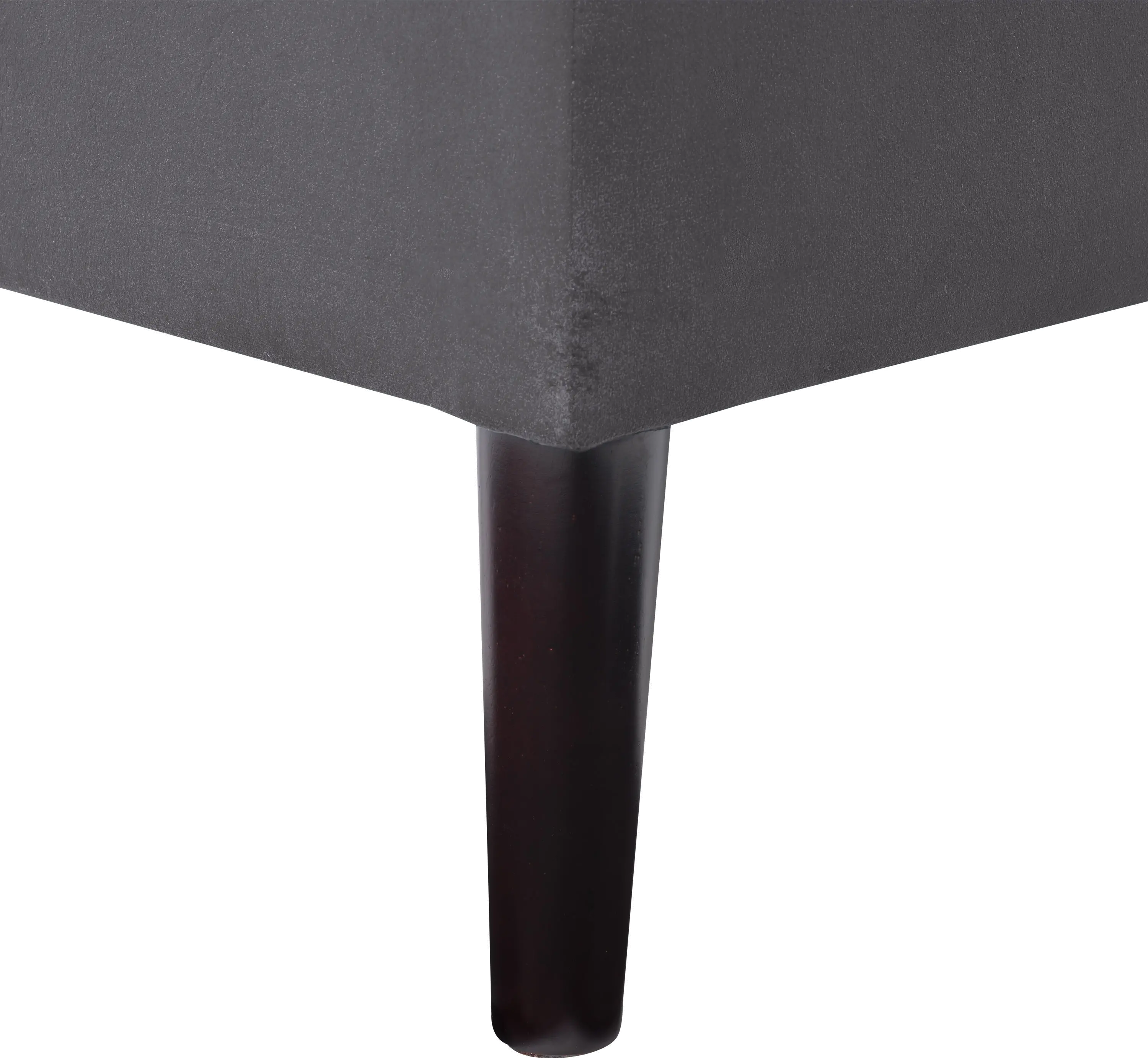 Perry Dark Gray Velvet Storage Ottoman-7