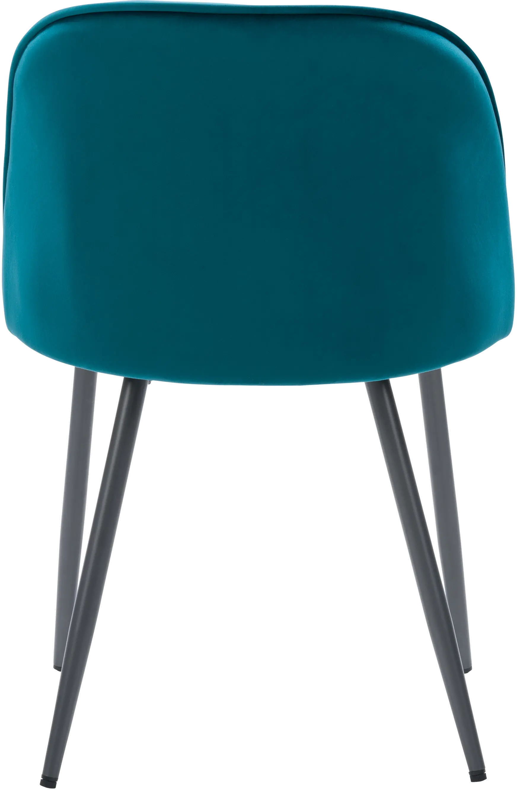 Ayla Teal Velvet Upholstered Accent Chair-5